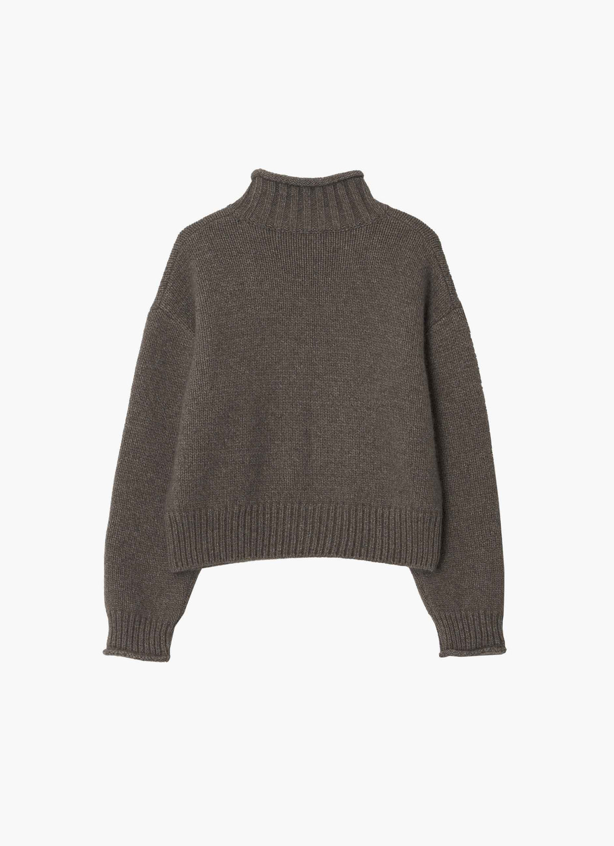 26FW FOX CASHMERE ROLL TURTLENECK