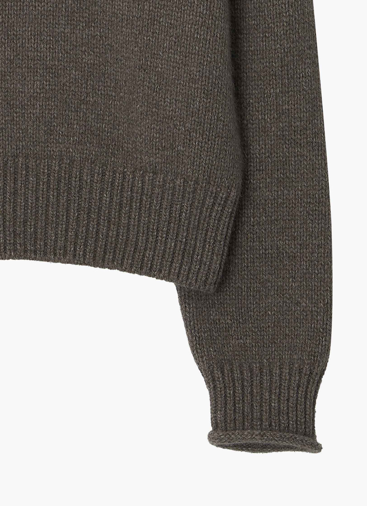 26FW FOX CASHMERE ROLL TURTLENECK
