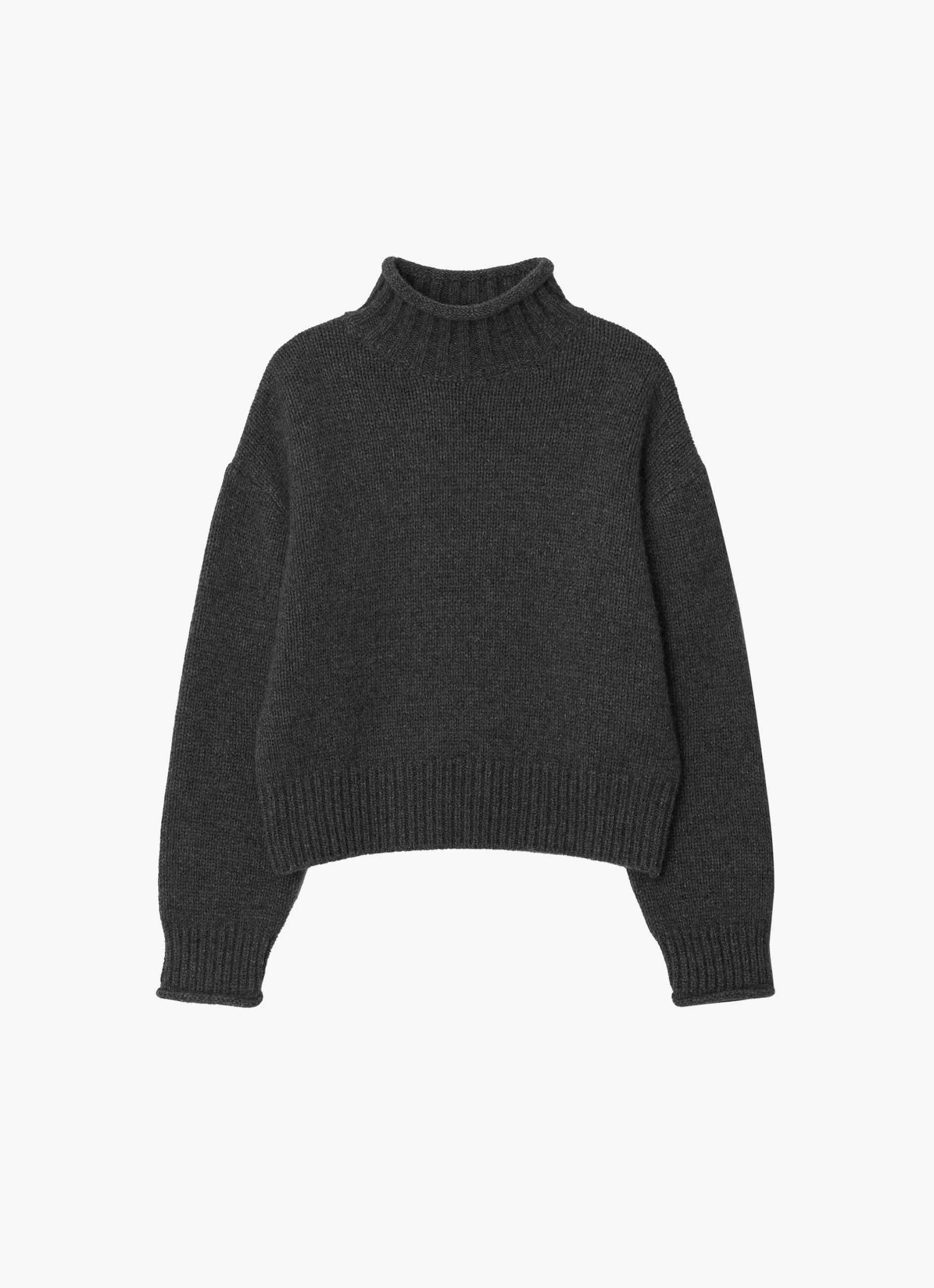 FOX CASHMERE ROLL TURTLENECK｜タートルネックニット｜GBH Japan