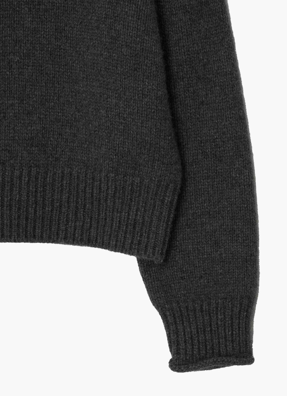 26FW FOX CASHMERE ROLL TURTLENECK