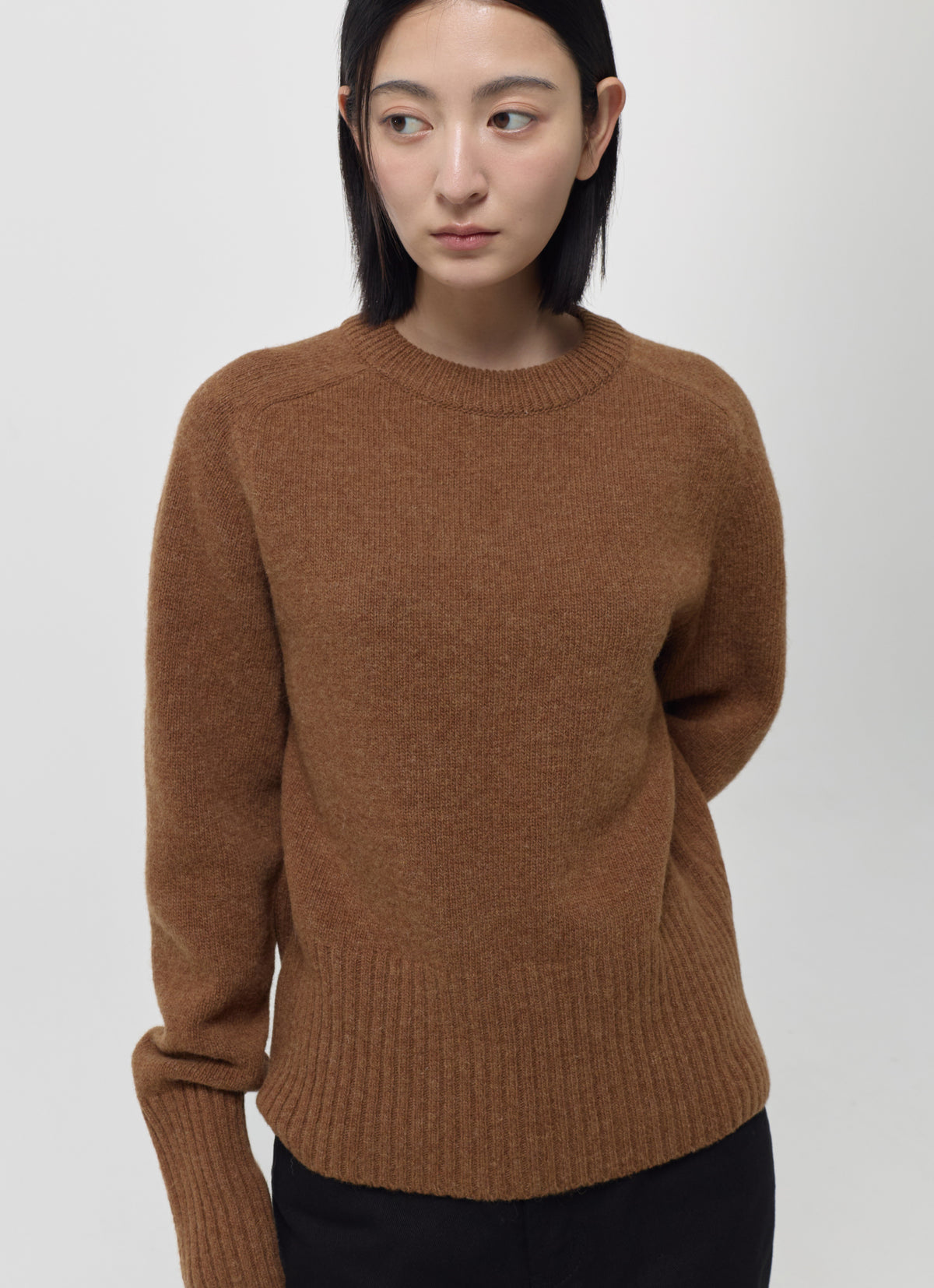 26FW WOOL CREW NECK KNIT
