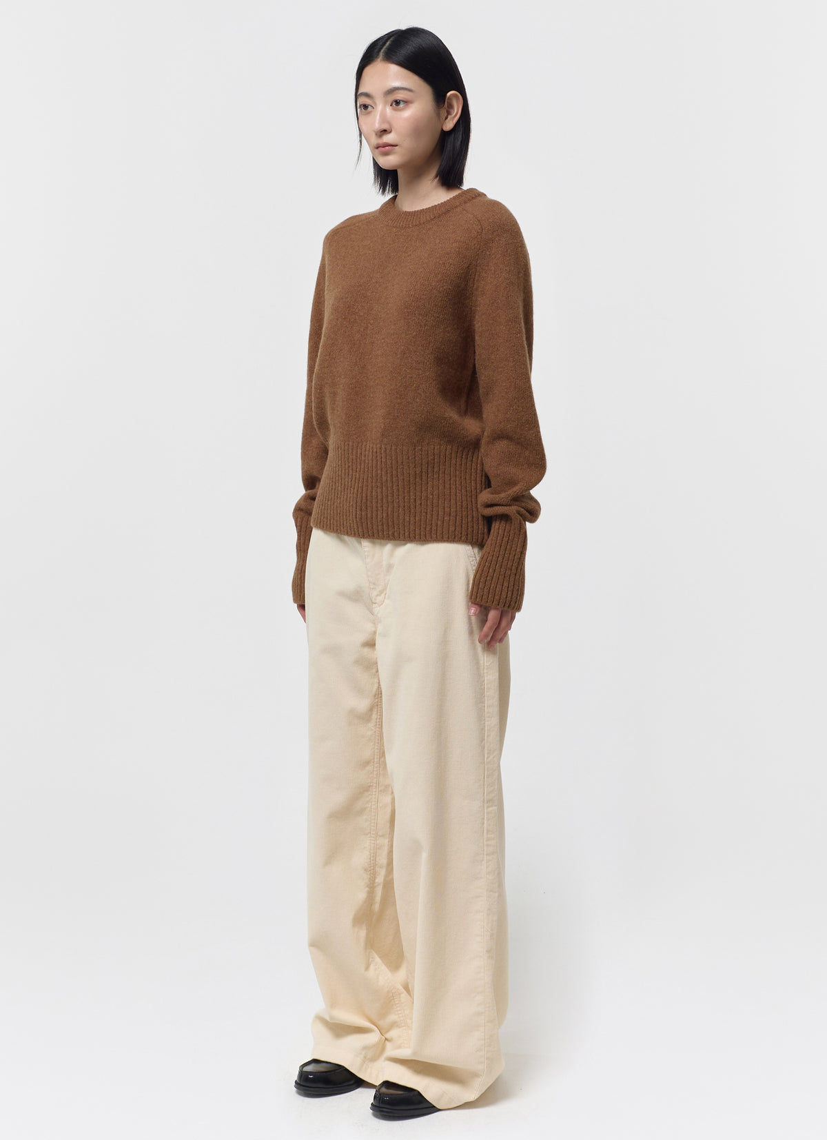 26FW WOOL CREW NECK KNIT