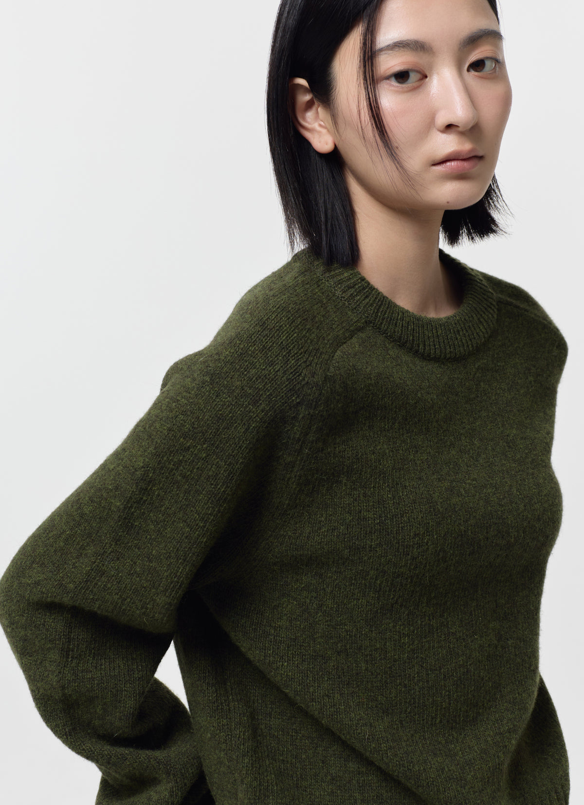 26FW WOOL CREW NECK KNIT
