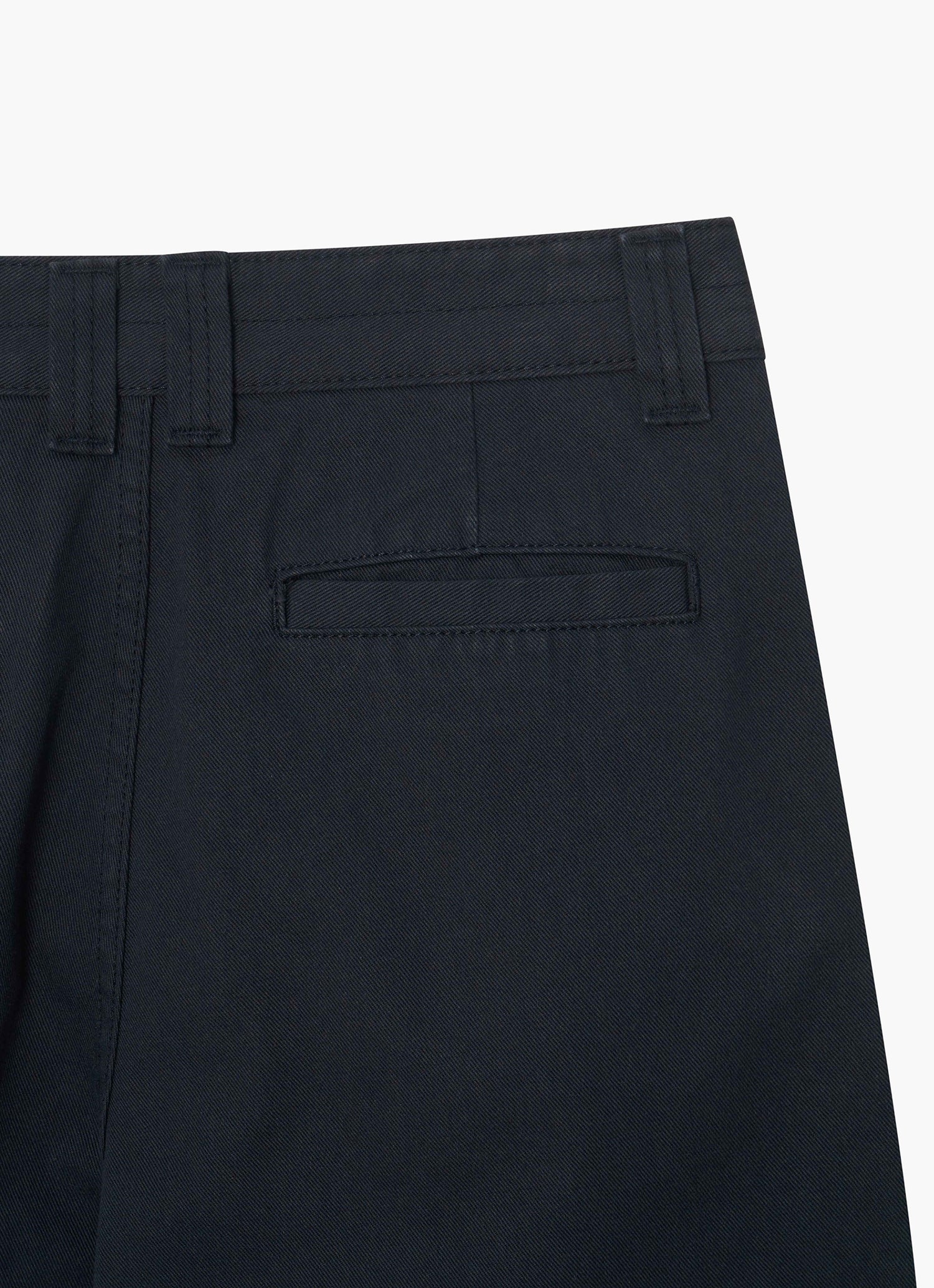CURVED COTTON PANTS