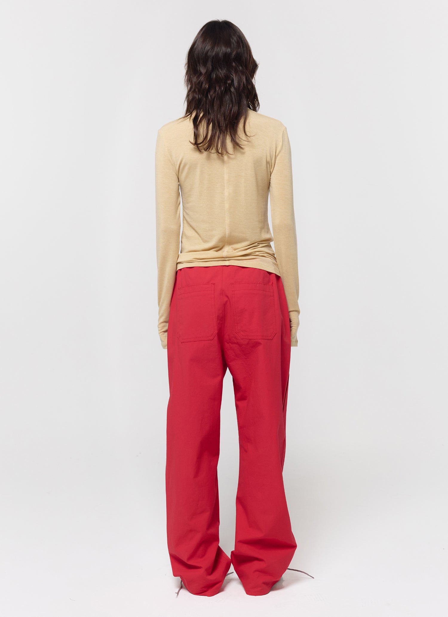TURTLE NECK SLIM TOP