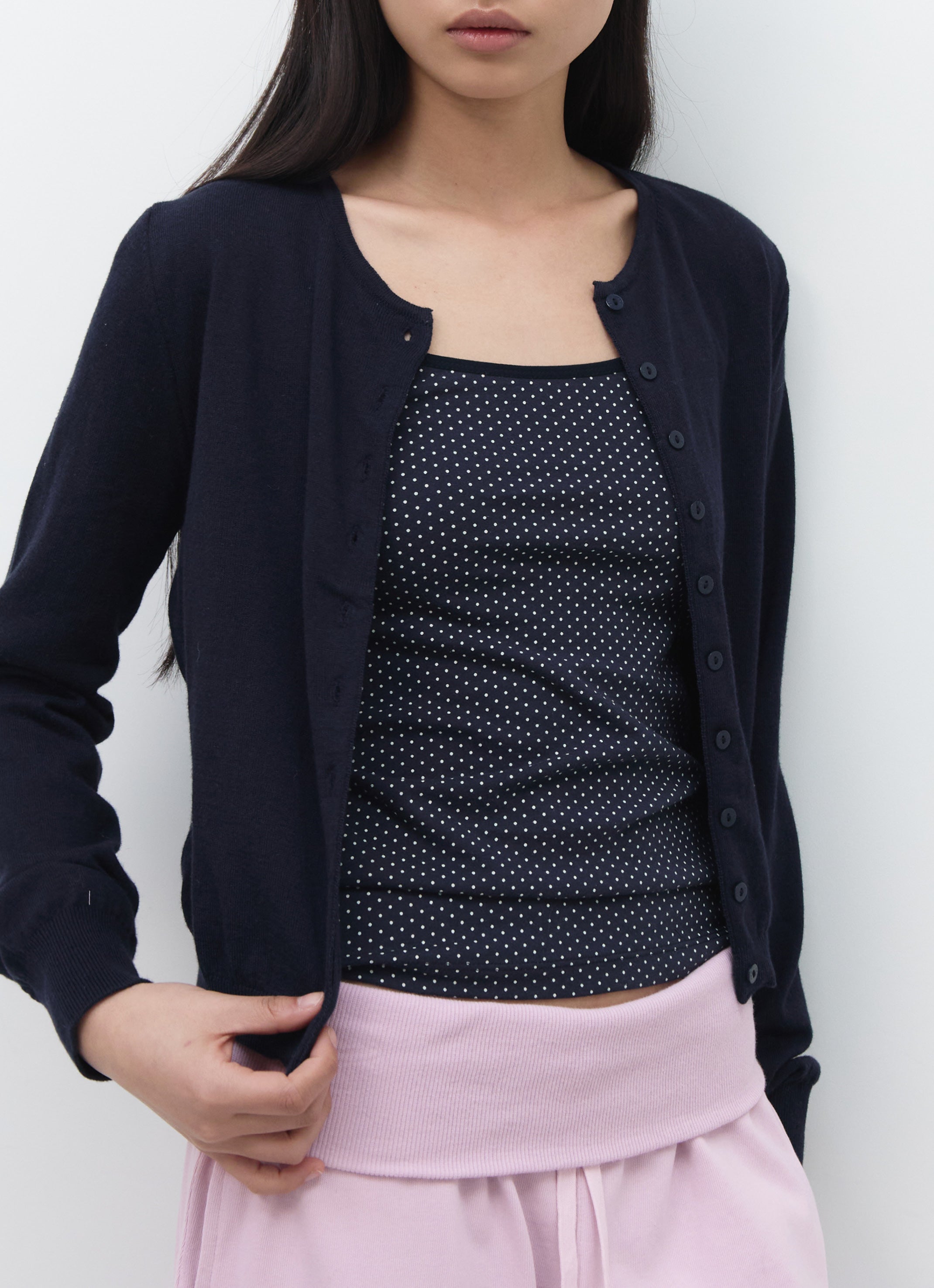 CASHMERE ANG CARDIGAN