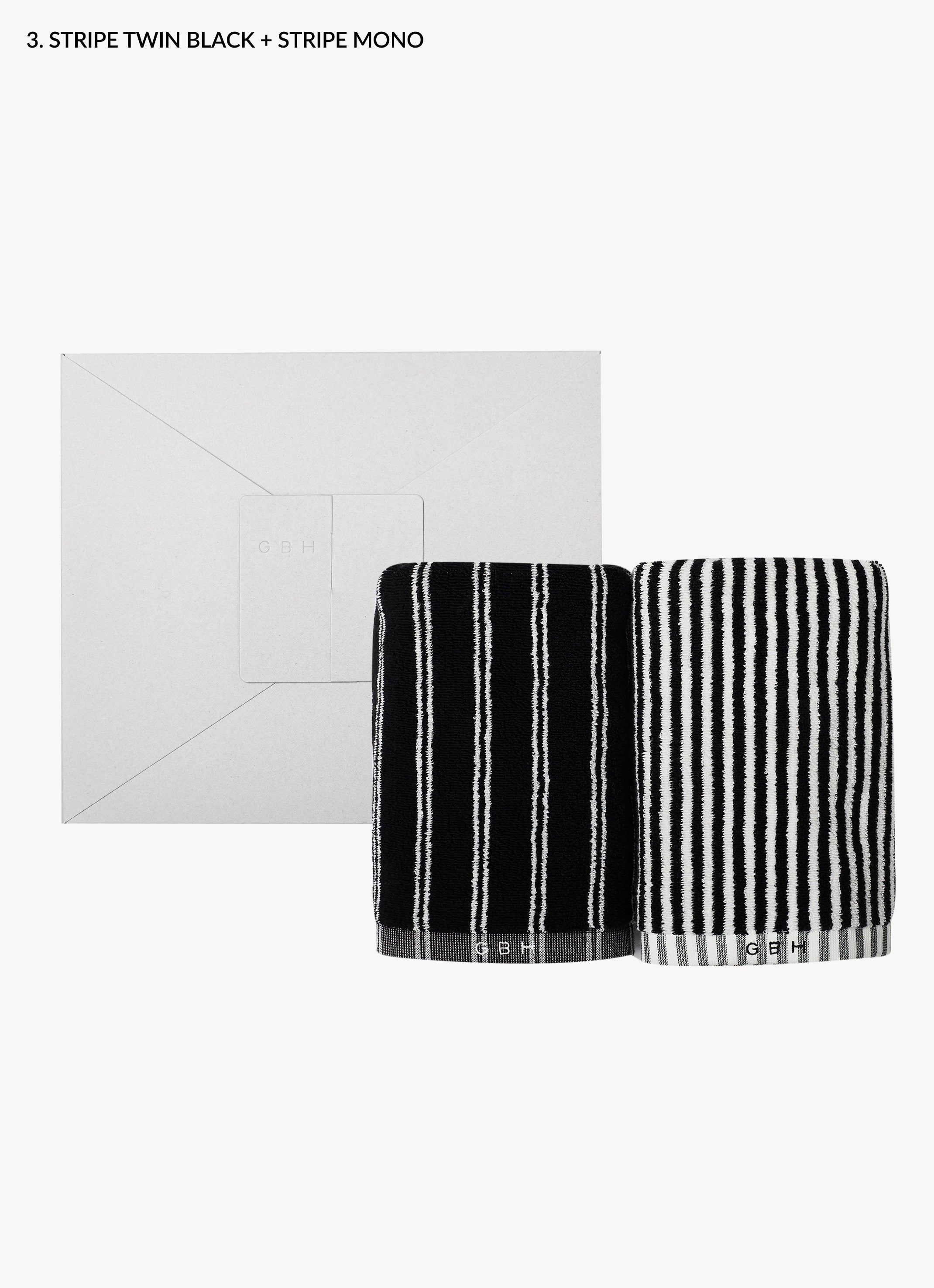 FACE TOWEL / 2P GIFT SET | コットンフェイスタオル 2枚セット | GBH