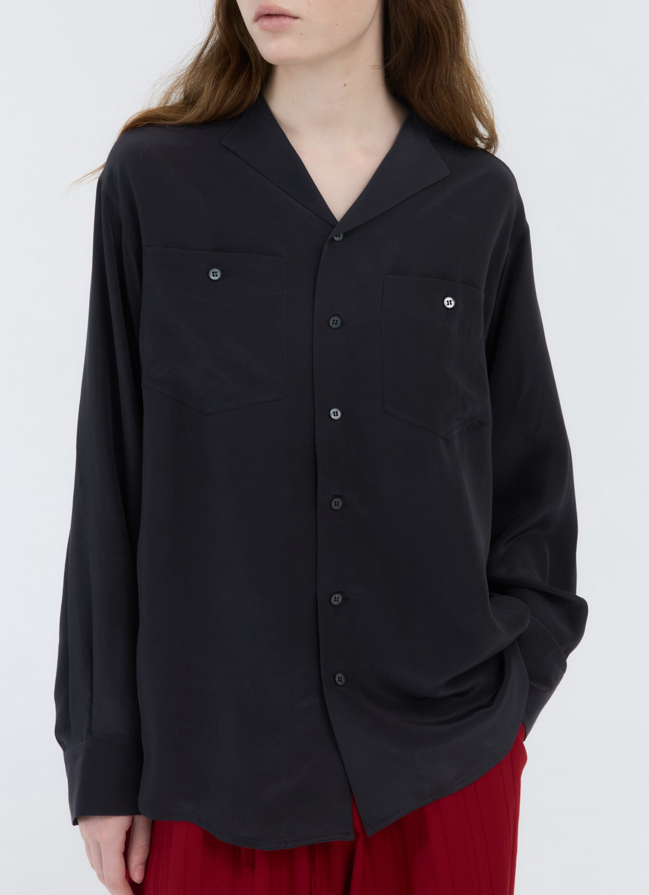 OUT-POCKET BLOUSE