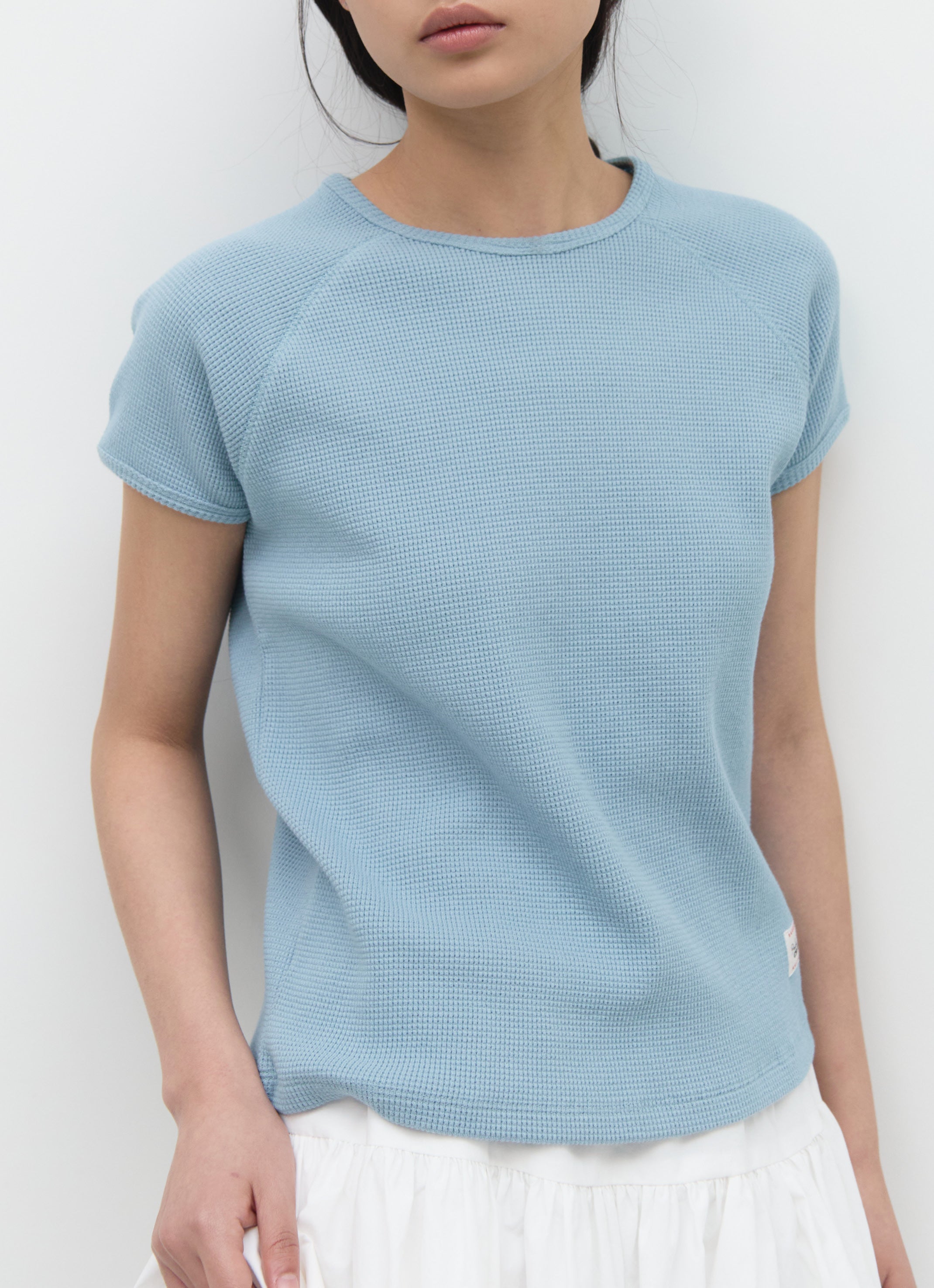 PETITE WAFFLE TOP