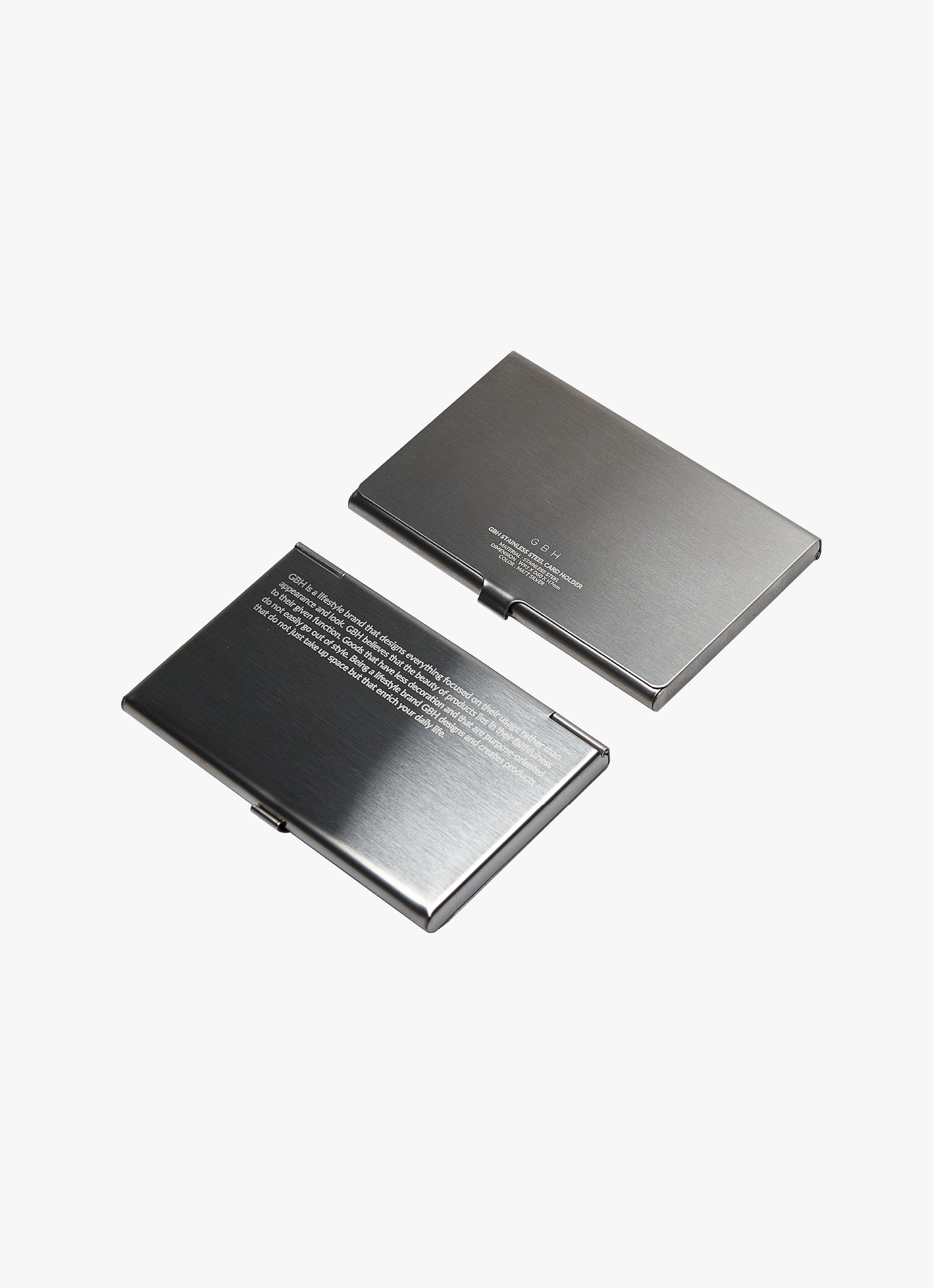 STAINLESS STEEL CARD HOLDER