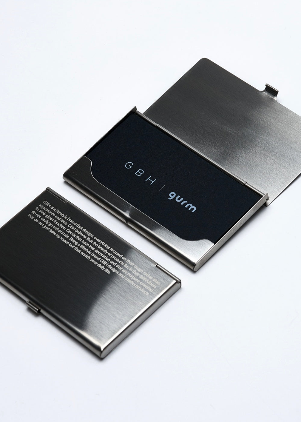 STAINLESS STEEL CARD HOLDER｜ステンレスカードホルダー｜GBH Japan