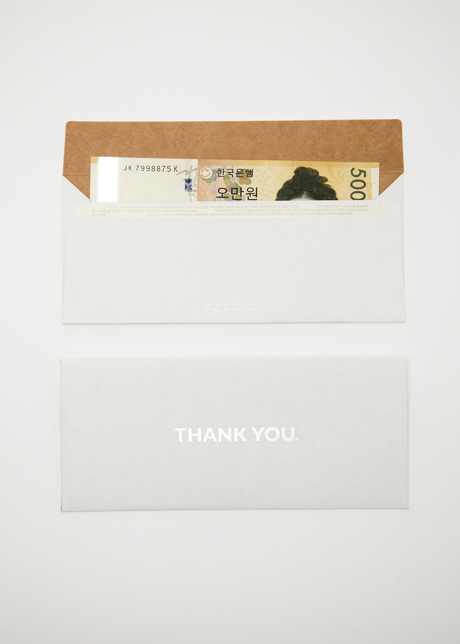 MONEY ENVELOPE / THANK YOU 5EA