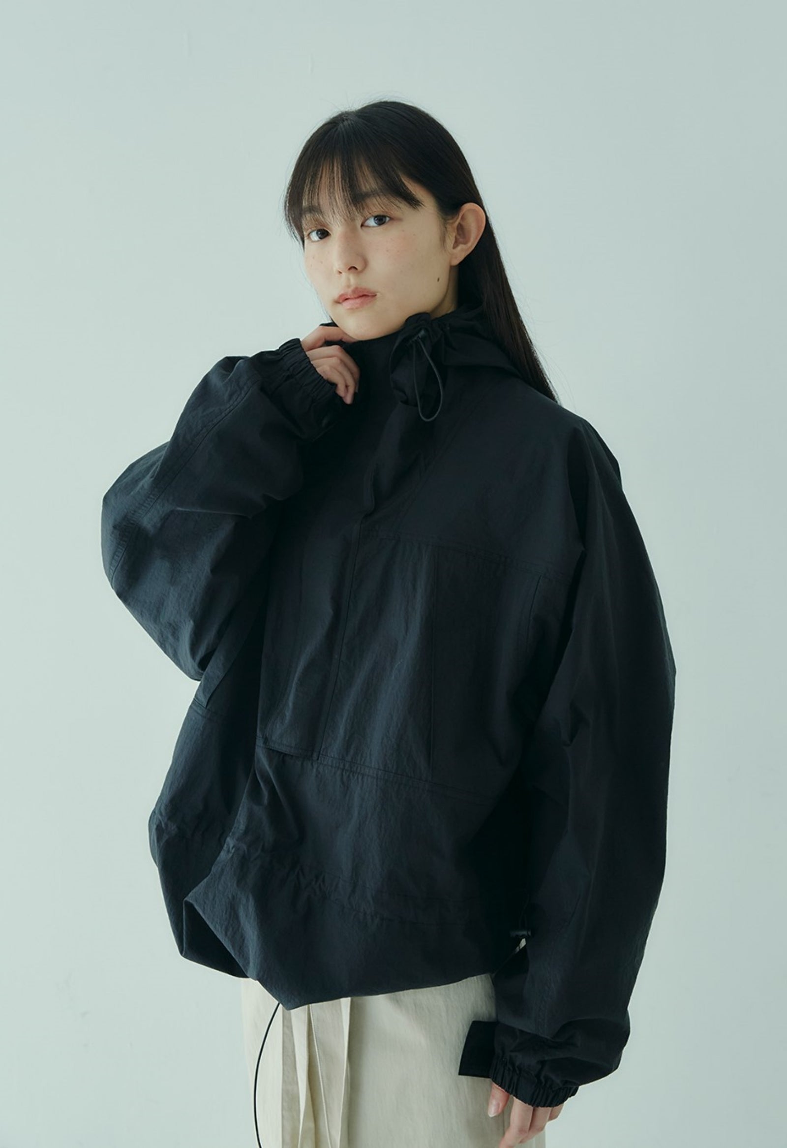 HALF ZIP UP ANORAK