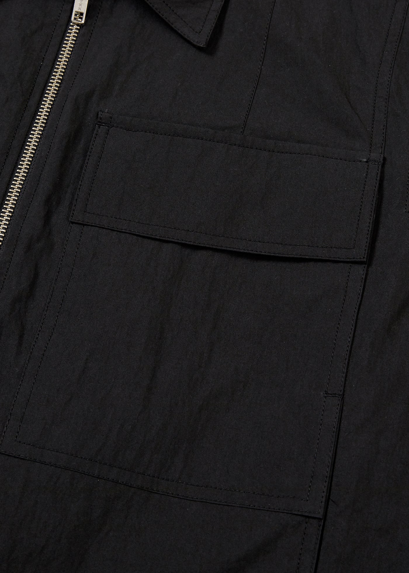 POCKET ZIP-UP JUMPER