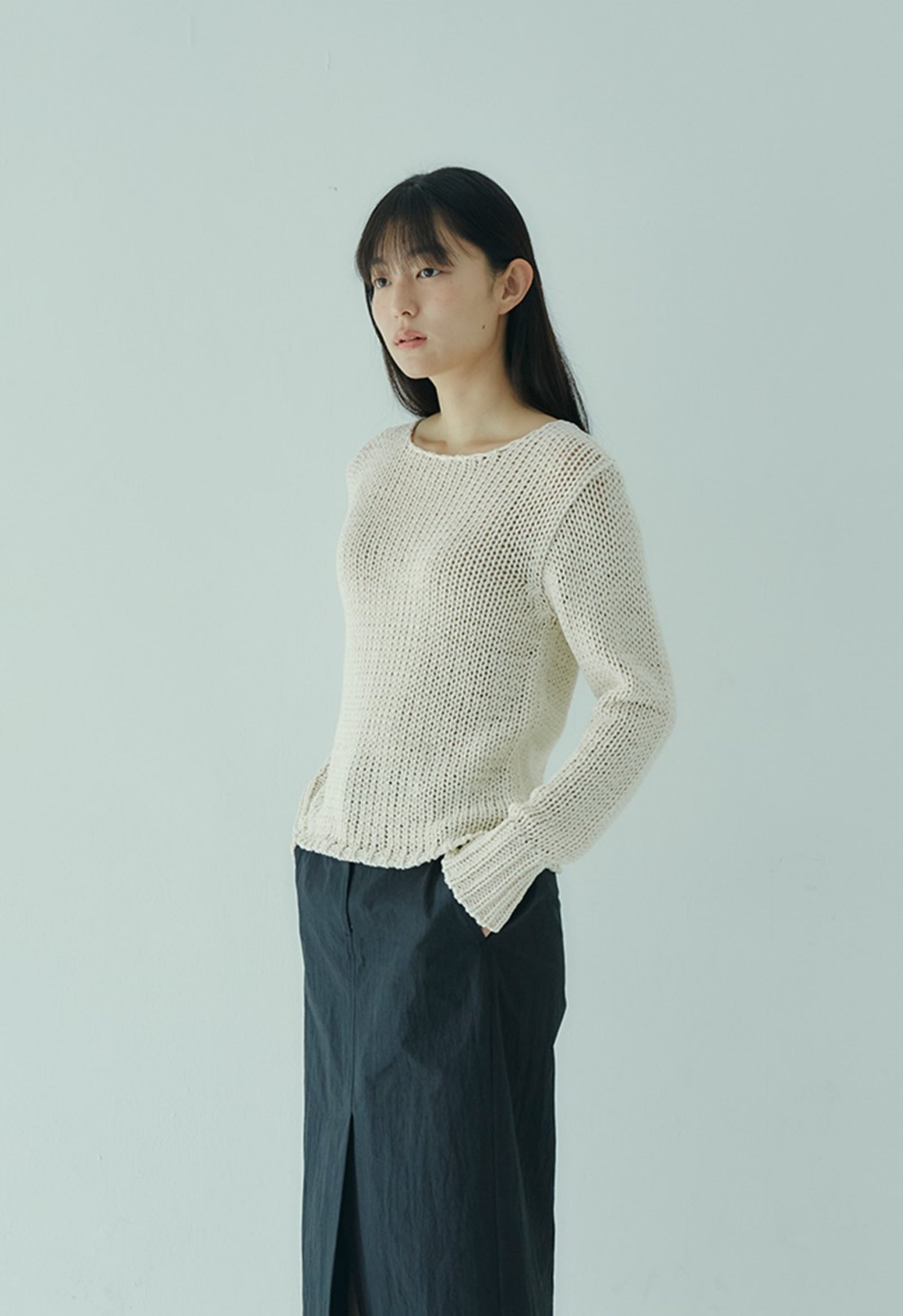 WIDE YARN BOLD KNIT