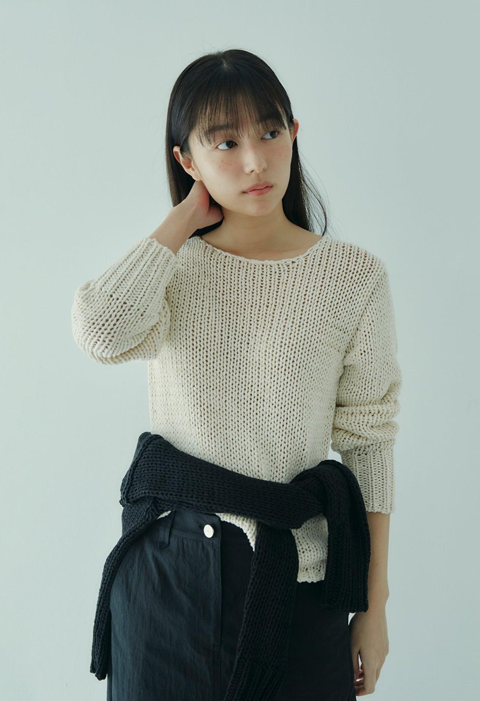 WIDE YARN BOLD KNIT