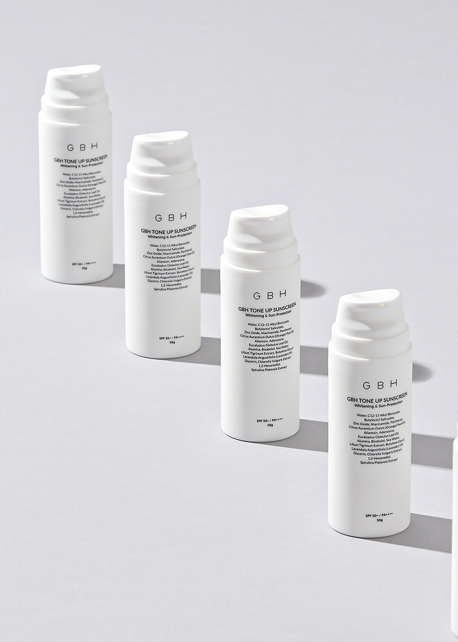 TONE UP SUNSCREEN｜トーンアップ日焼け止め・化粧下地｜GBH Japan