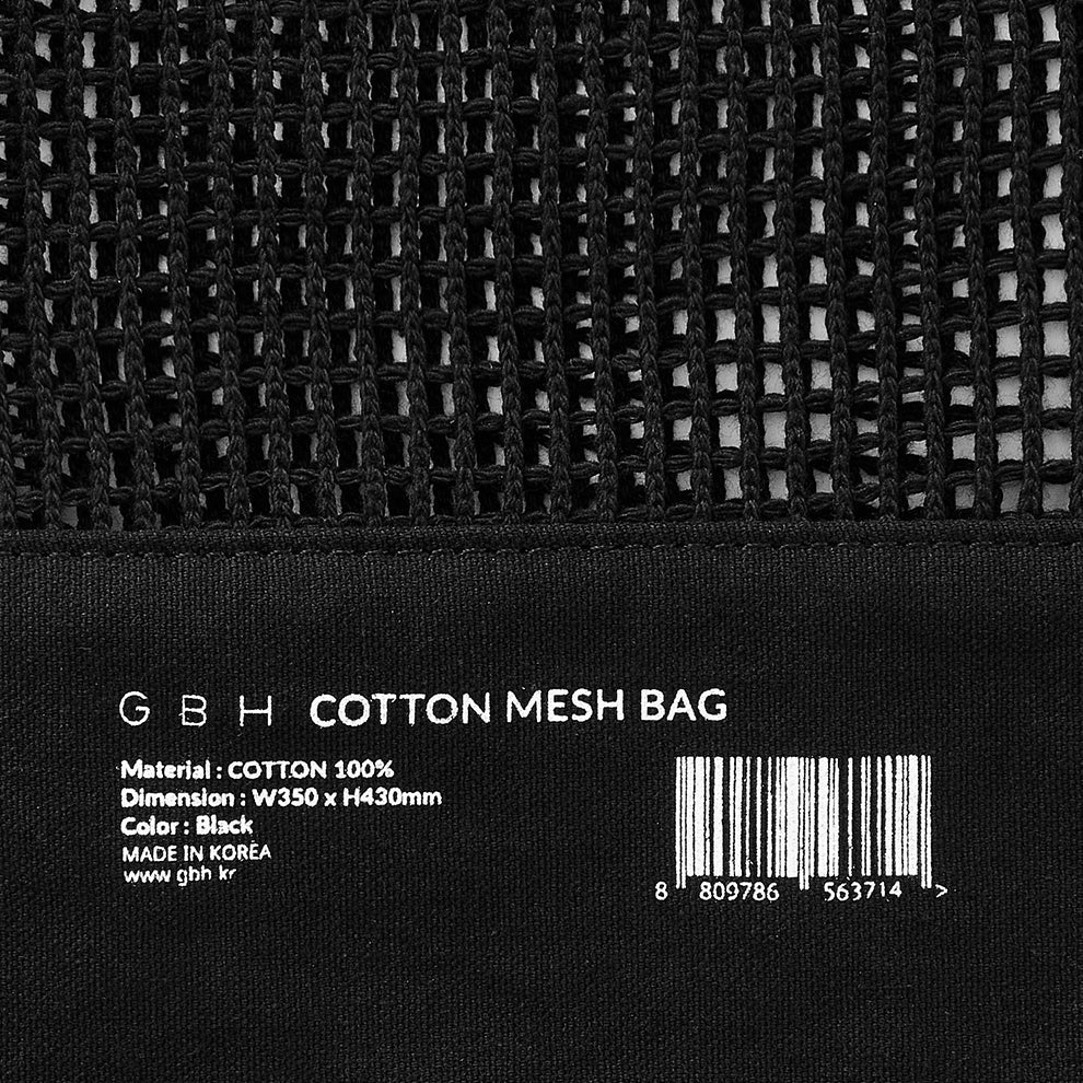 COTTON MESH BAG