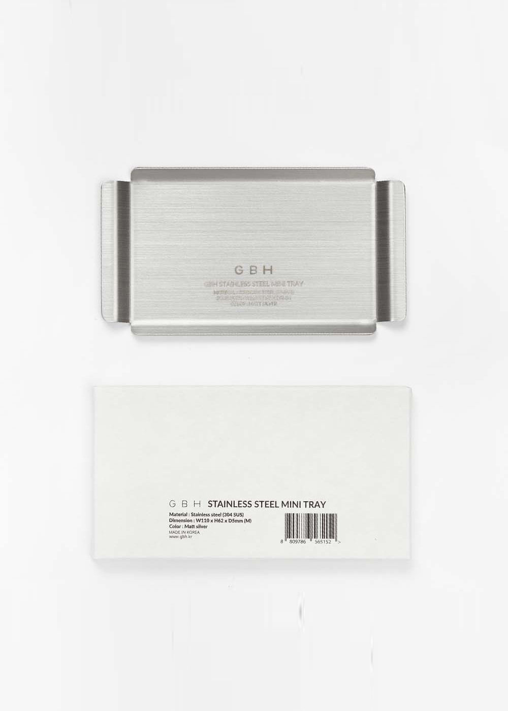 STAINLESS STEEL MINI TRAY｜ステンレストレー｜GBH Japan