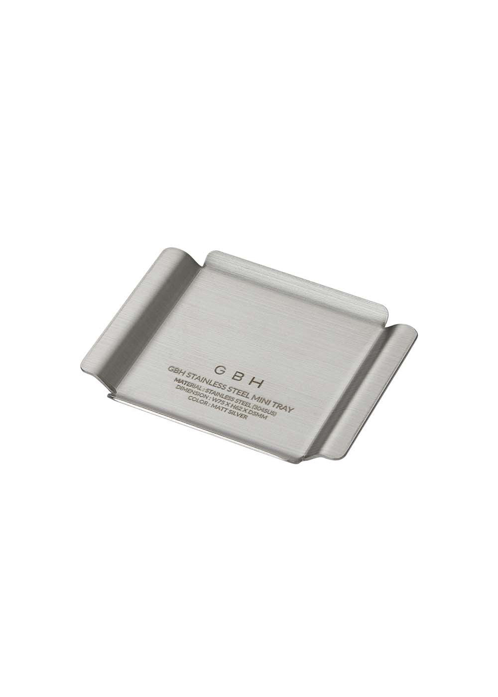 STAINLESS STEEL MINI TRAY｜ステンレストレー｜GBH Japan