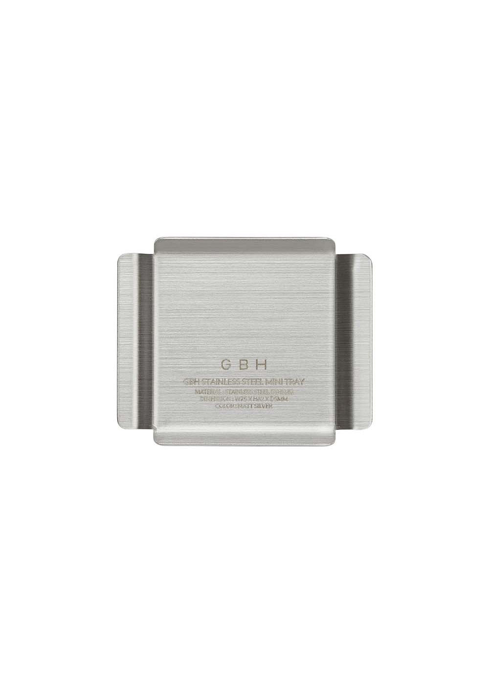 STAINLESS STEEL MINI TRAY｜ステンレストレー｜GBH Japan