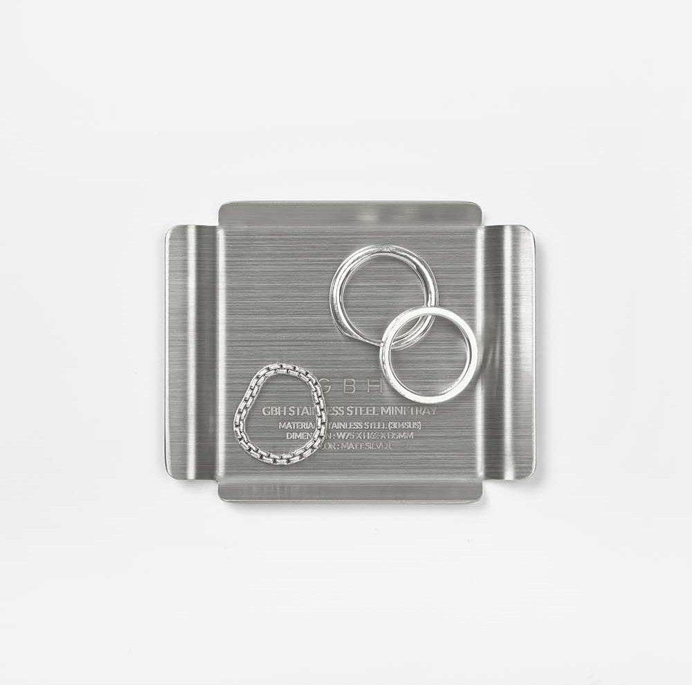 STAINLESS STEEL MINI TRAY