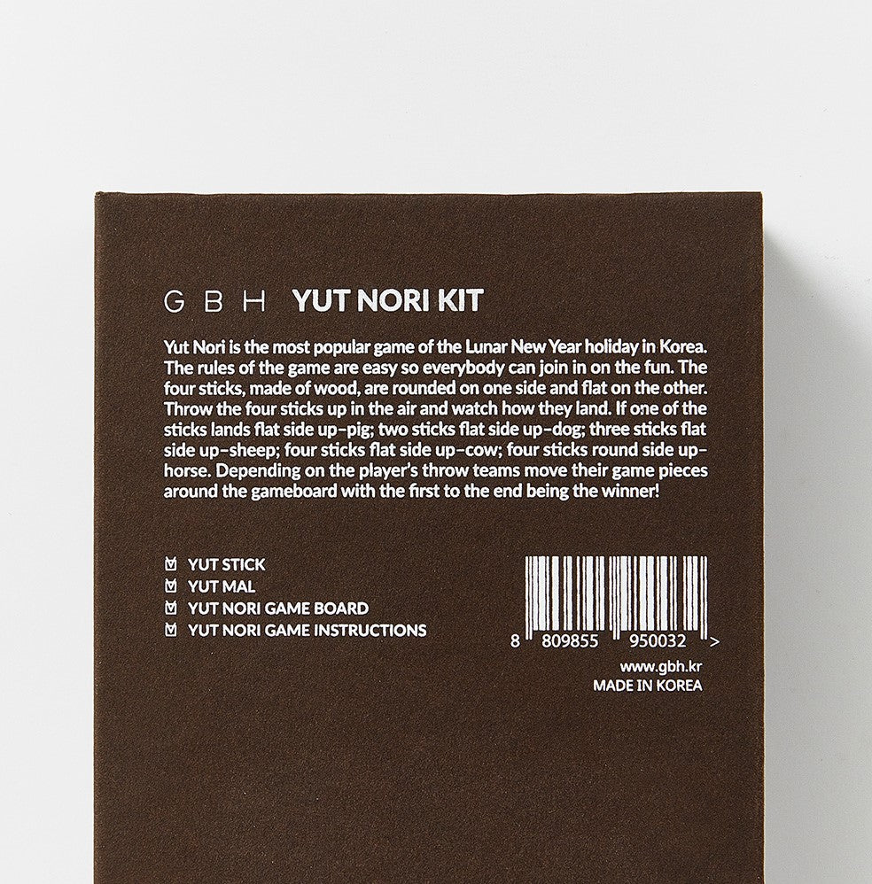 YUT NORI KIT｜ユンノリセット｜GBH Japan