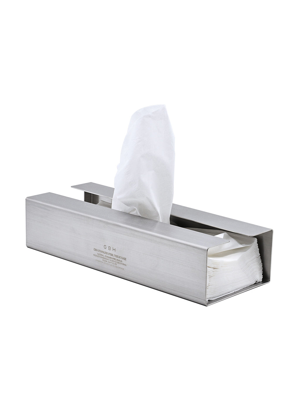 衛生日用品 STEEL TISSUE CASE Square Tissue Box Cover, Steel - Yamazaki Home – santoku nyc