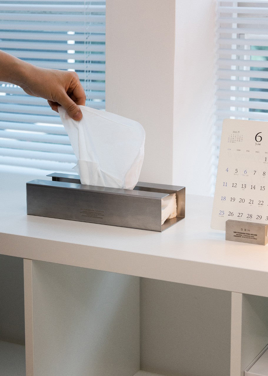 GBH STAINLESS STEEL TISSUE CASE ティッシュケース STAINLESS STEEL TISSUE CASE