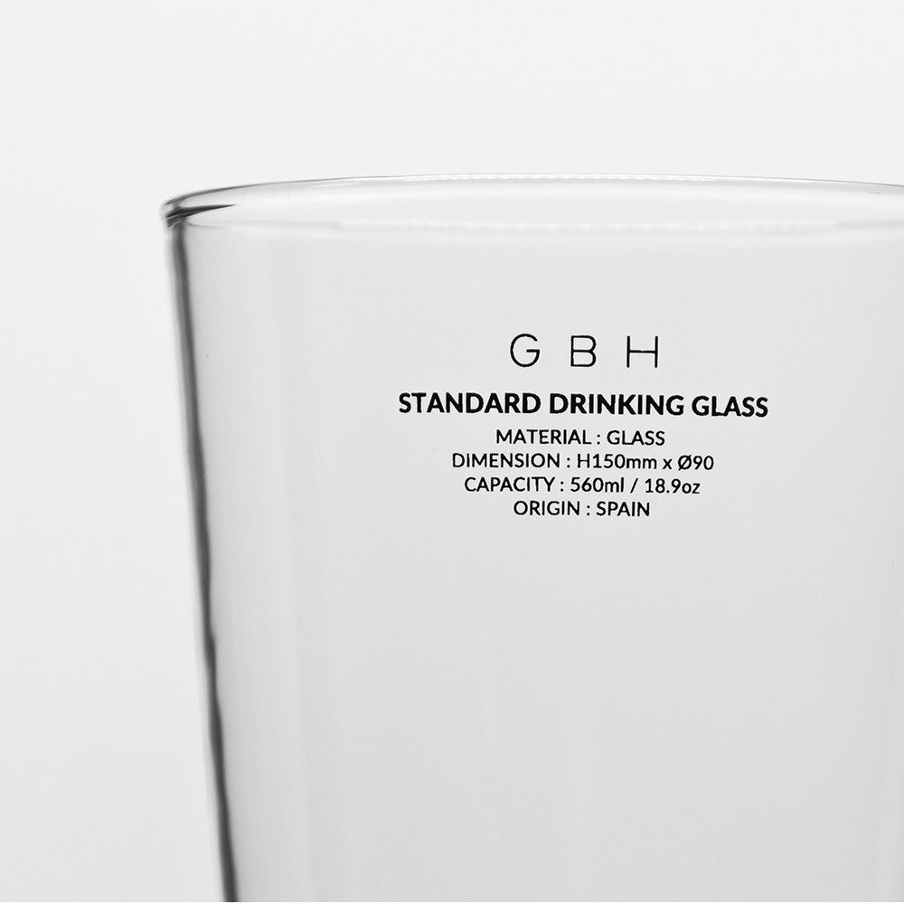 STANDARD DRINKING GLASS