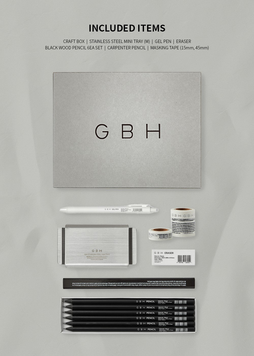 GBH HOME STATIONERY GIFT BOX