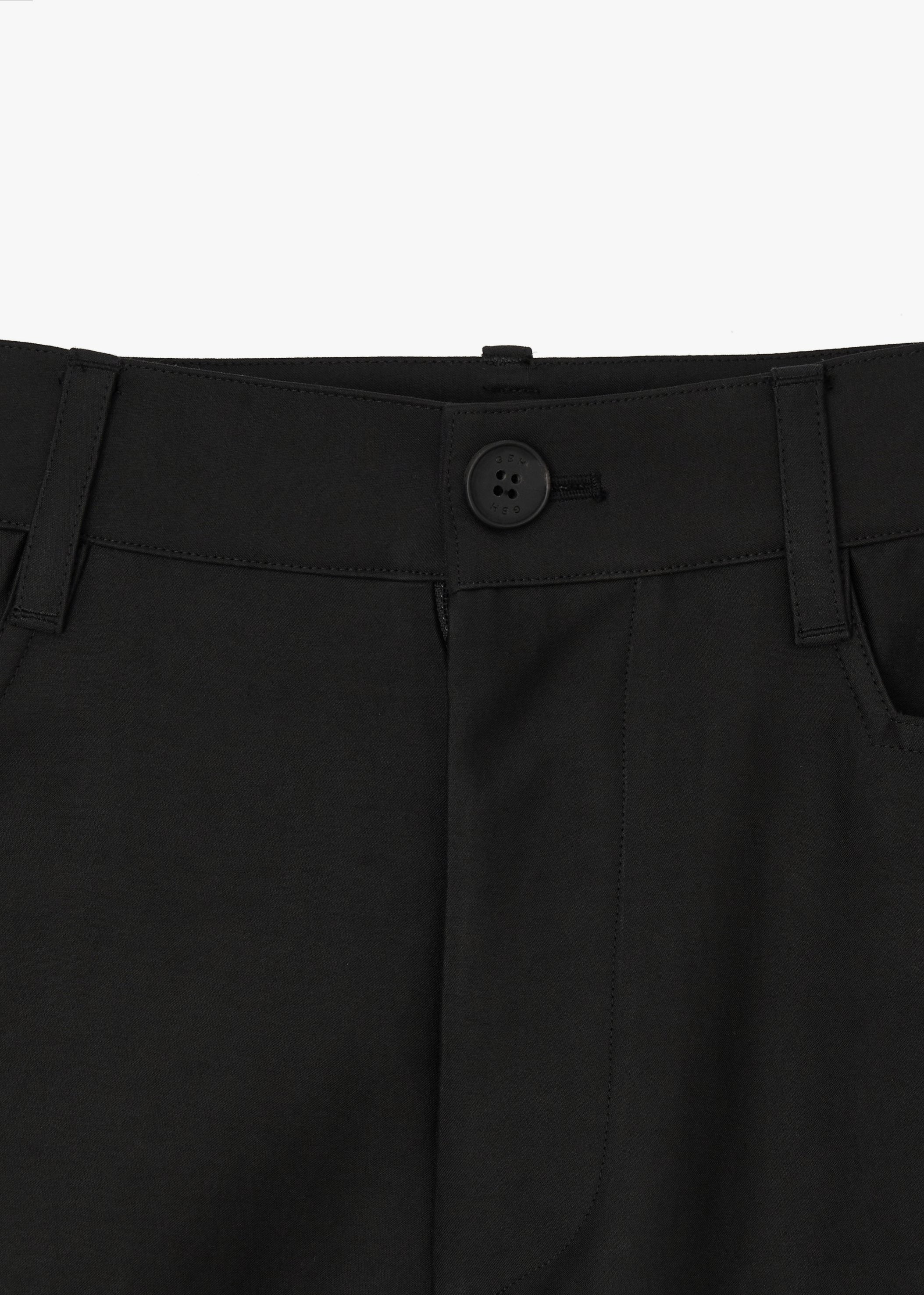 STRAIGHT TURN-UP PANTS