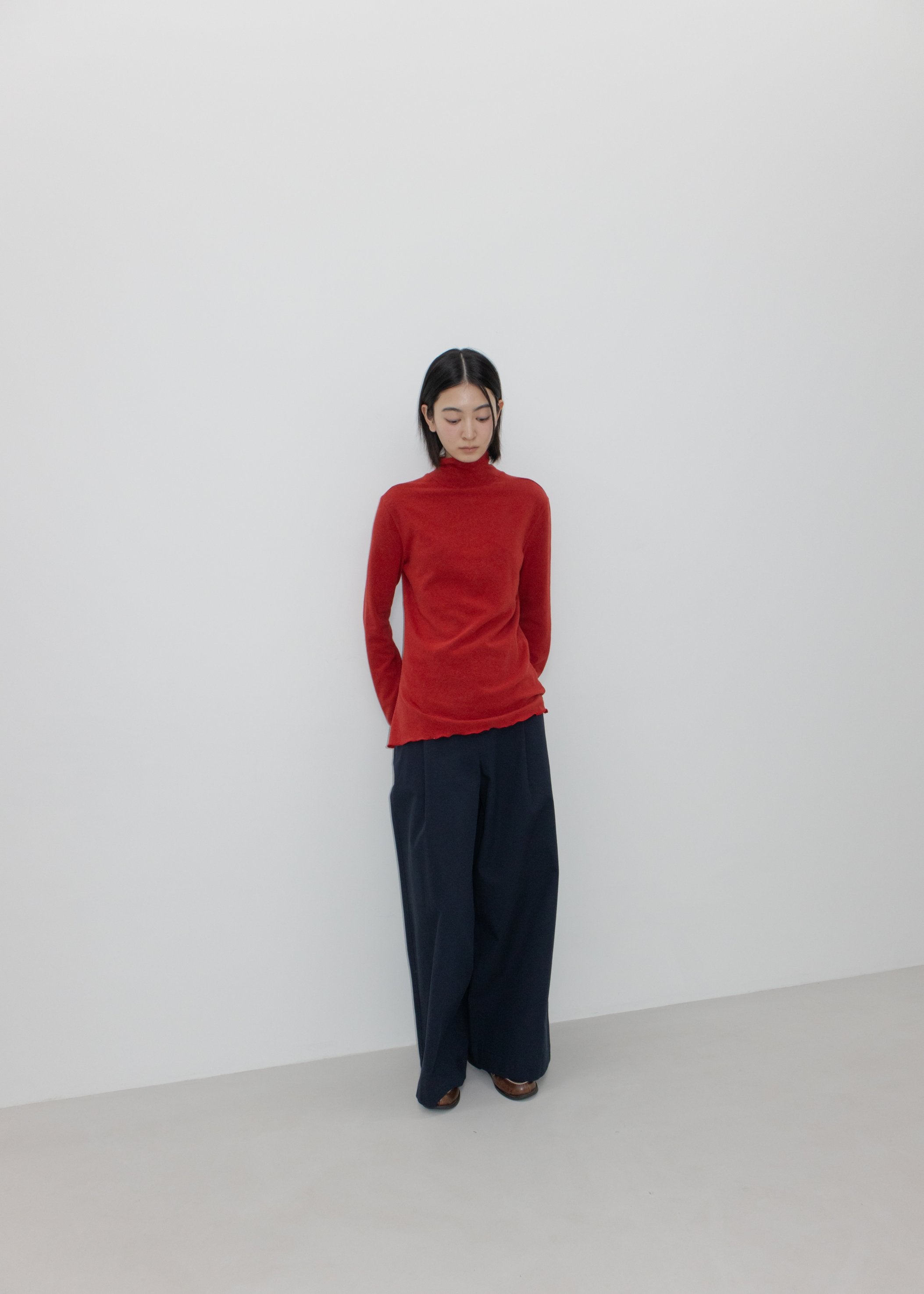 73.74ブレインタートルセット LOOSE FIT TURTLE NECK TOP