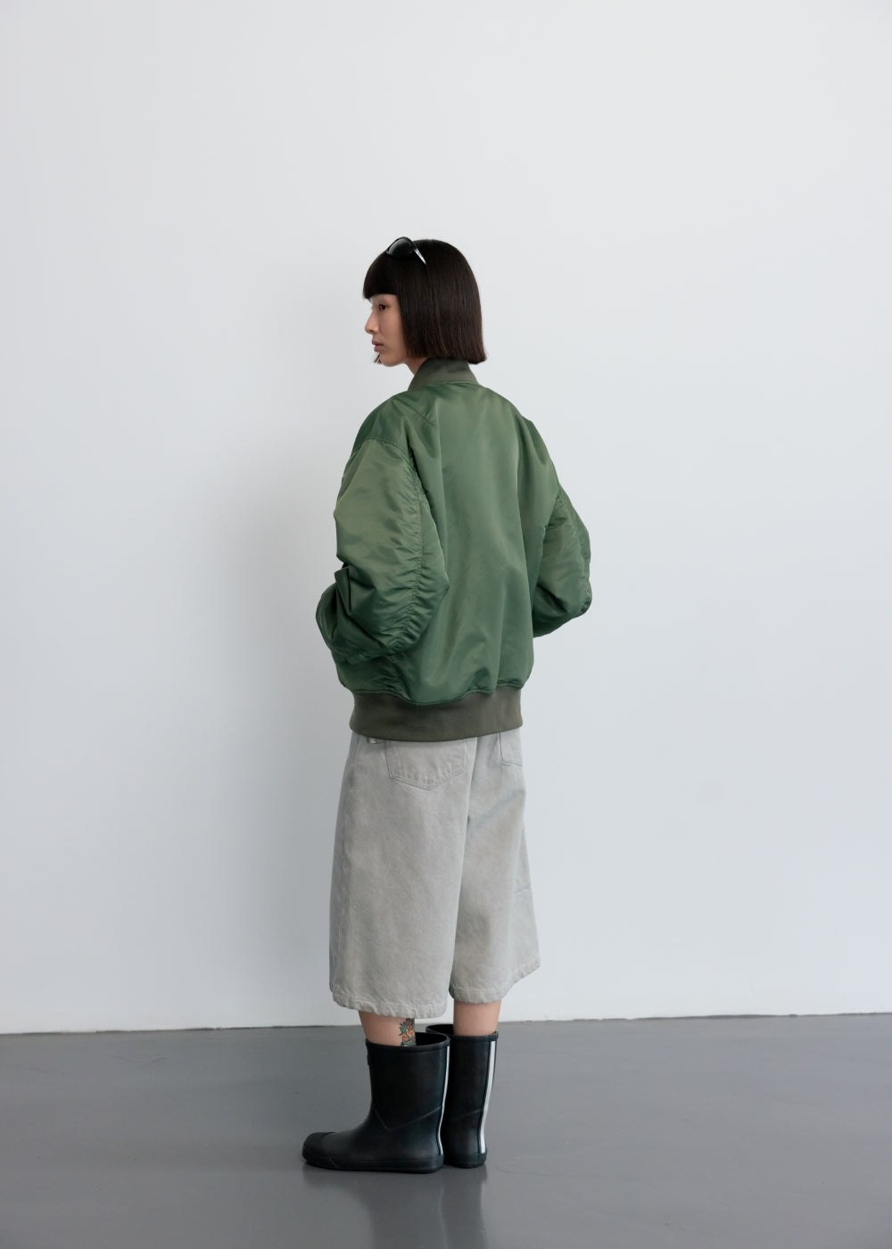 未使用　ニアーニッポン　MA-1 ブルゾン alpha - VETMENTS alpha MA-1 Nissy 着用の通販 by y's shop