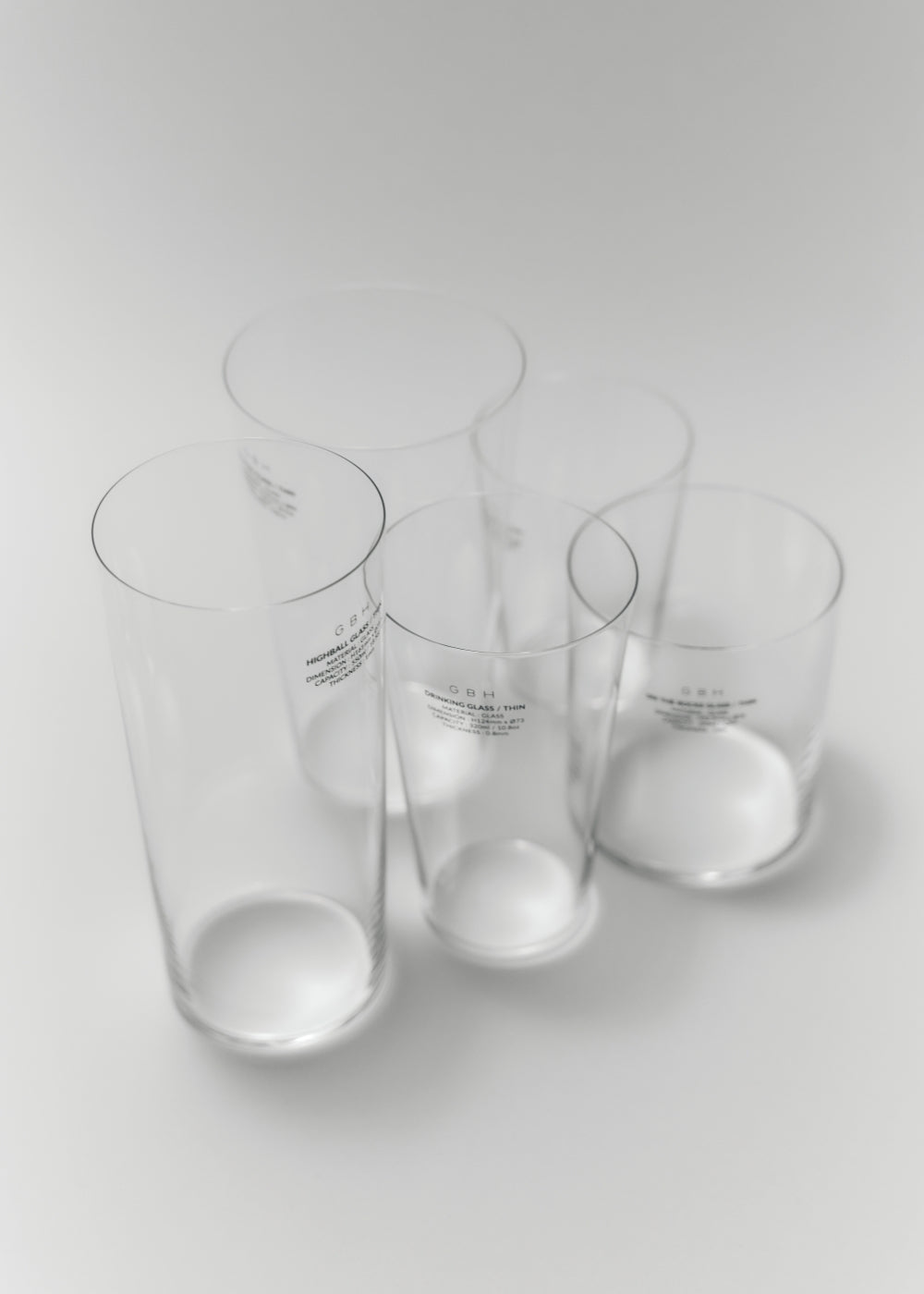 HIGHBALL GLASS / THIN｜薄口ハイボールグラス｜GBH Japan