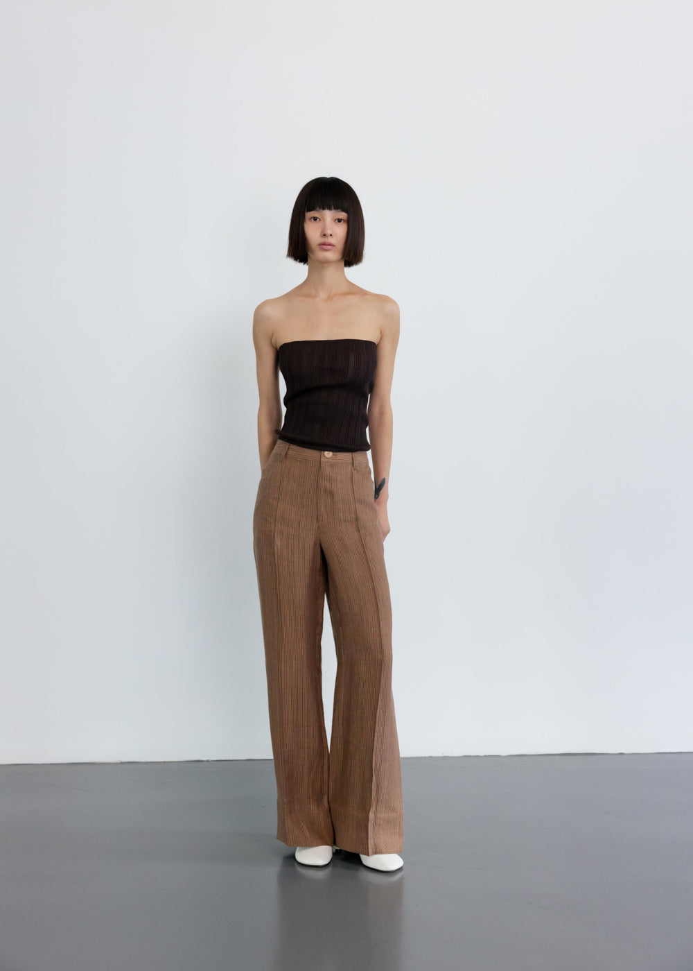 パンツ Linen Herringbone Straight Pants Herringbone Linen Pant – Gorsuch