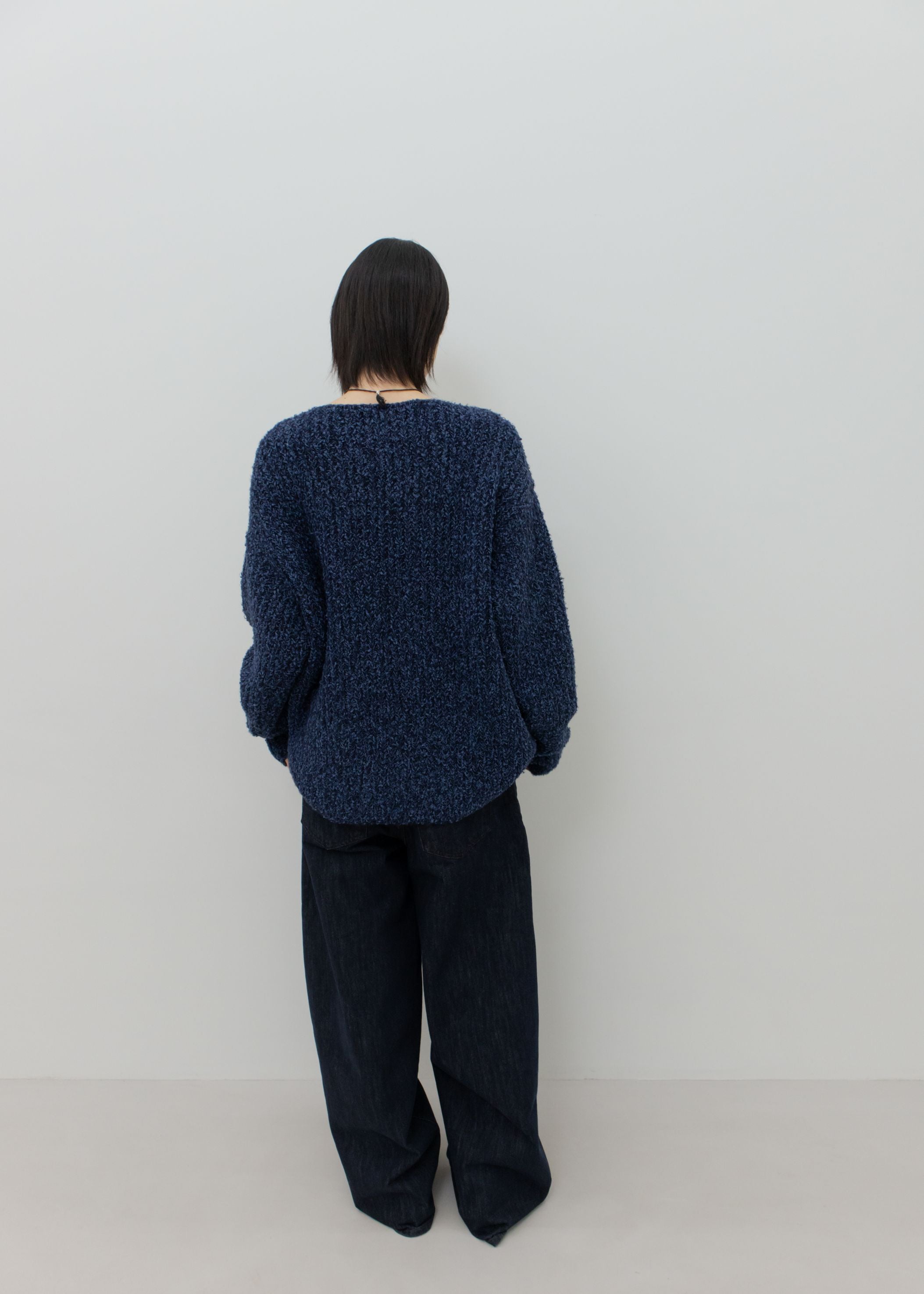 BOATNECK LOOSE FIT KNIT