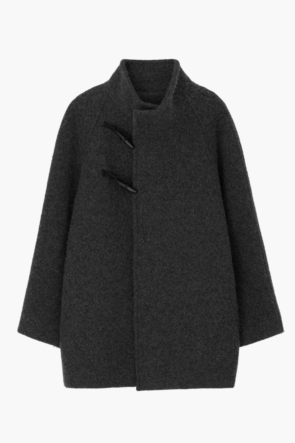 HIGH-NECK TOGGLE COAT