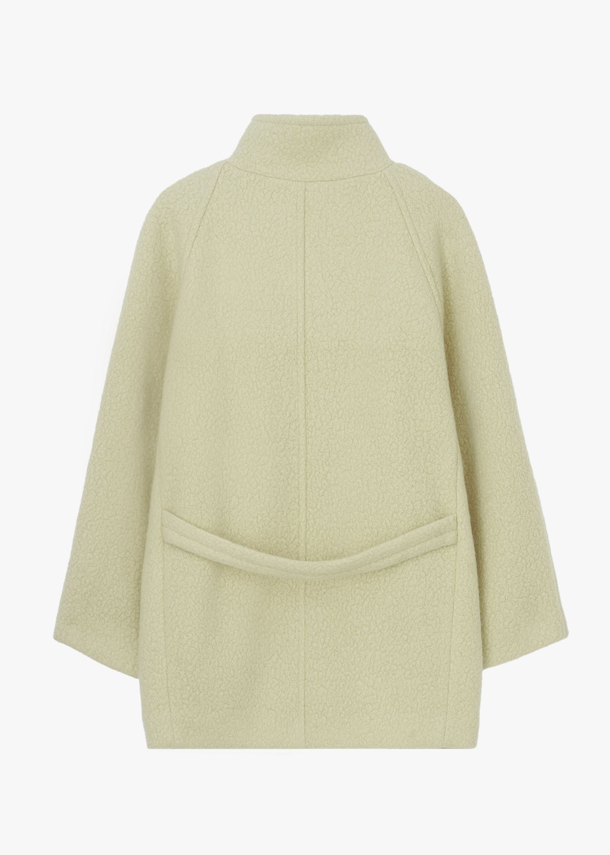 HIGH-NECK TOGGLE COAT
