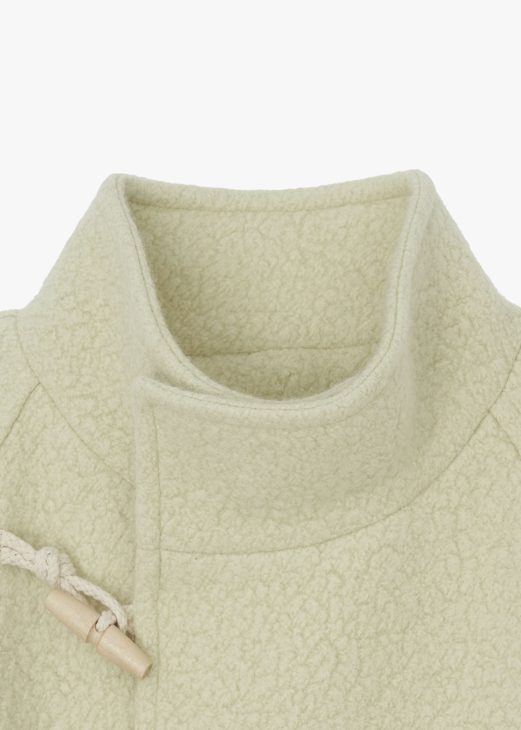 HIGH-NECK TOGGLE COAT