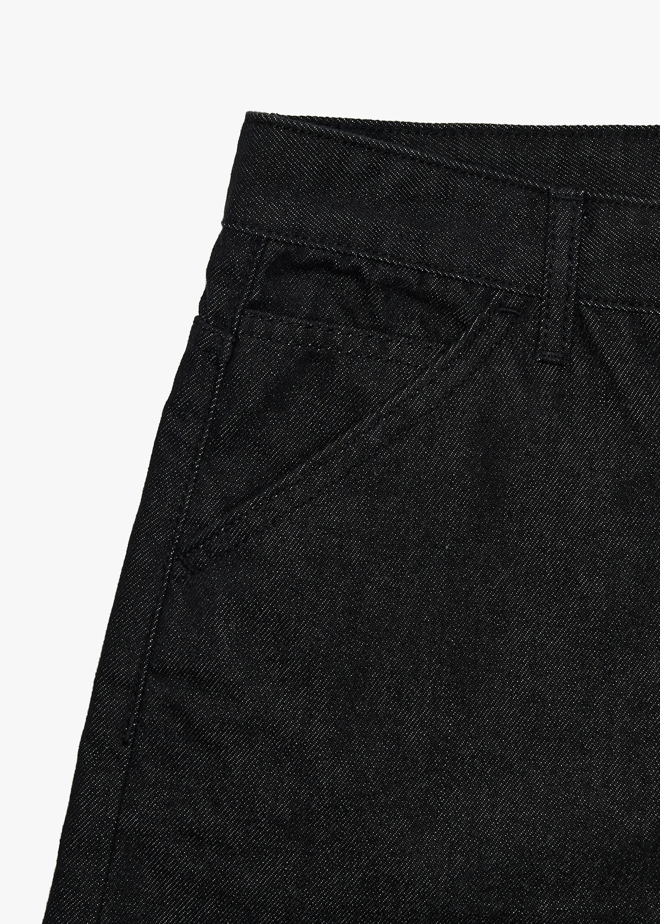 WIDE CINCH-BACK JEAN