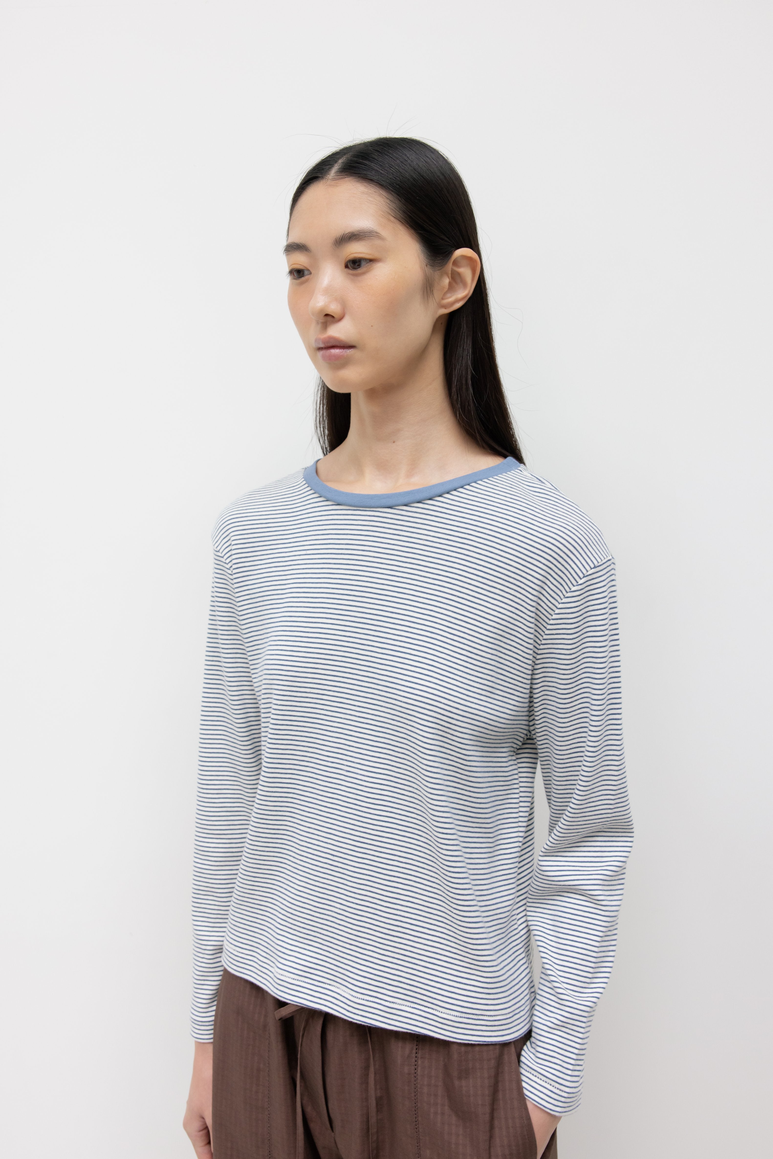 MID SLEEVE STRIPE TOP｜ストライプTシャツ｜GBH Japan