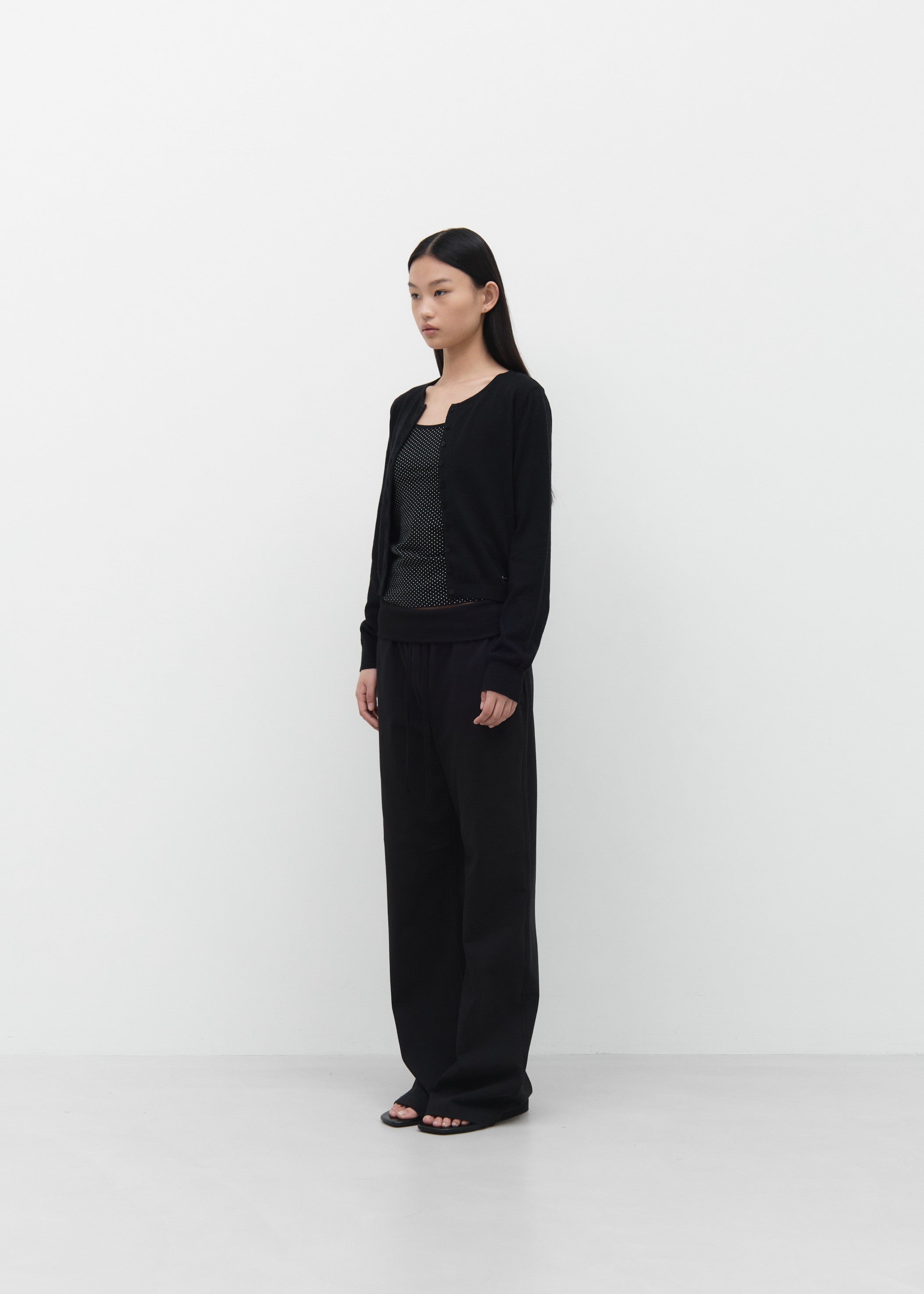 FOLD OVER LONG PANTS｜ワイドロングパンツ｜GBH Japan