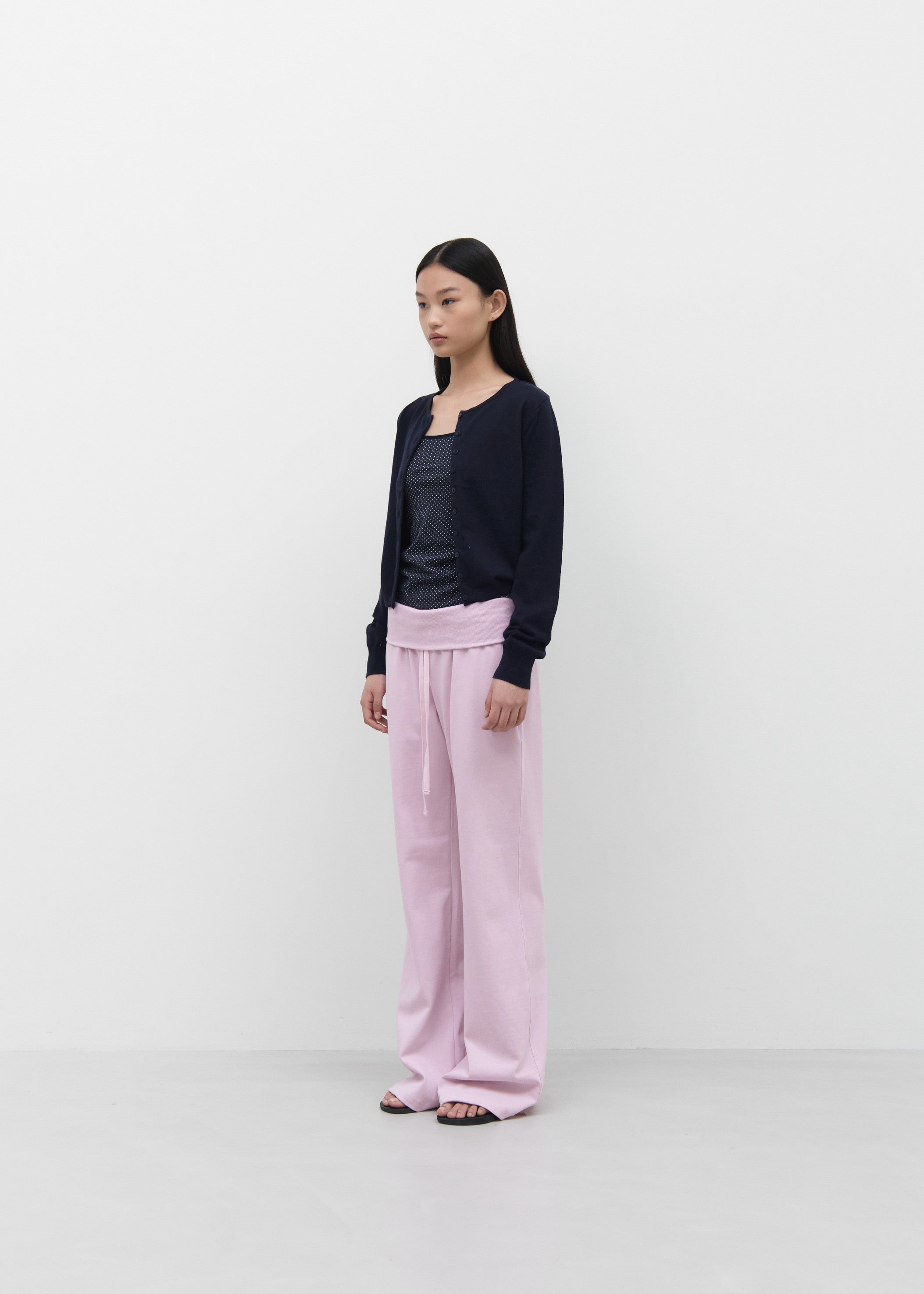 FOLD OVER LONG PANTS｜ワイドロングパンツ｜GBH Japan
