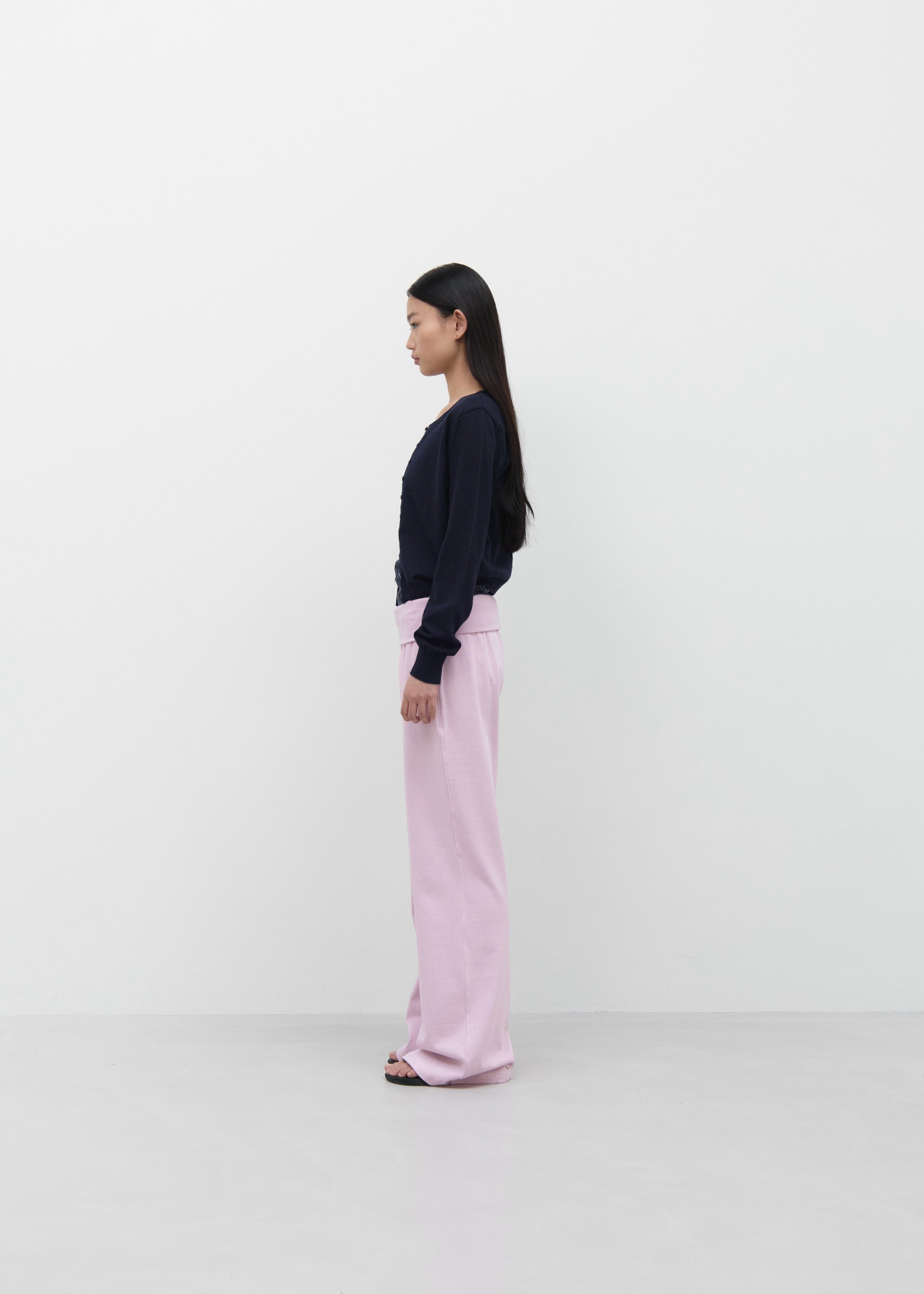 FOLD OVER LONG PANTS｜ワイドロングパンツ｜GBH Japan