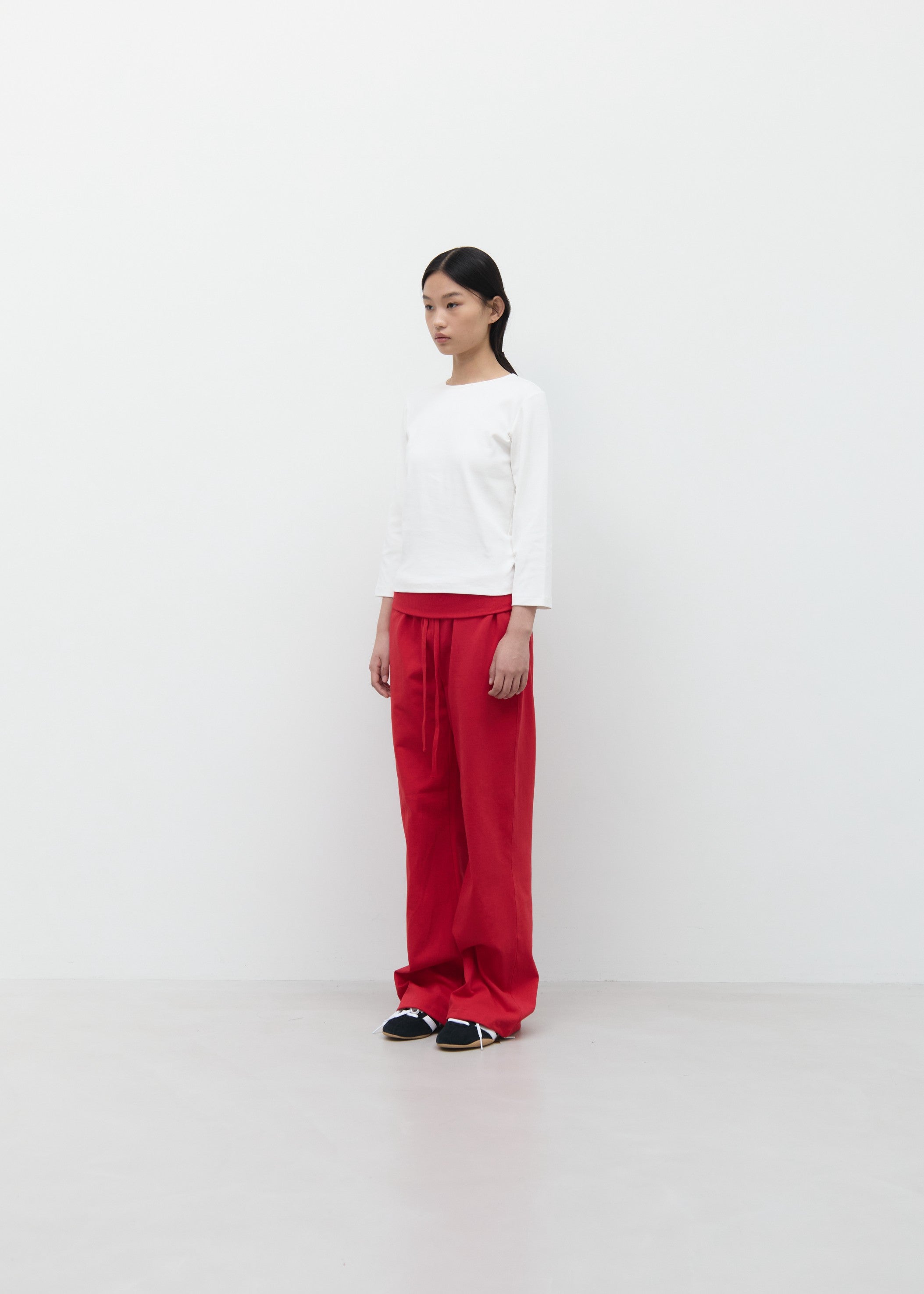 FOLD OVER LONG PANTS｜ワイドロングパンツ｜GBH Japan