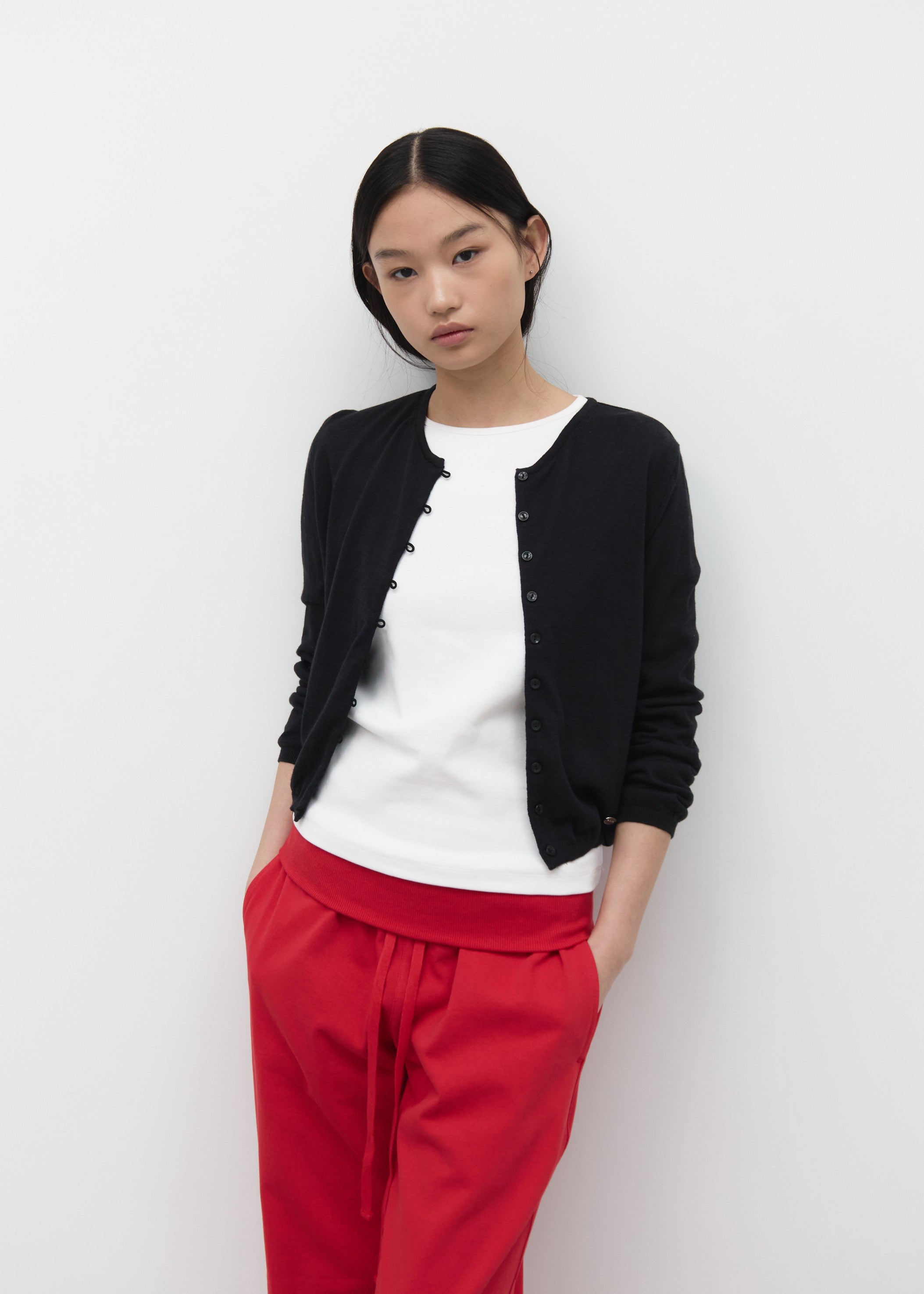FOLD OVER LONG PANTS