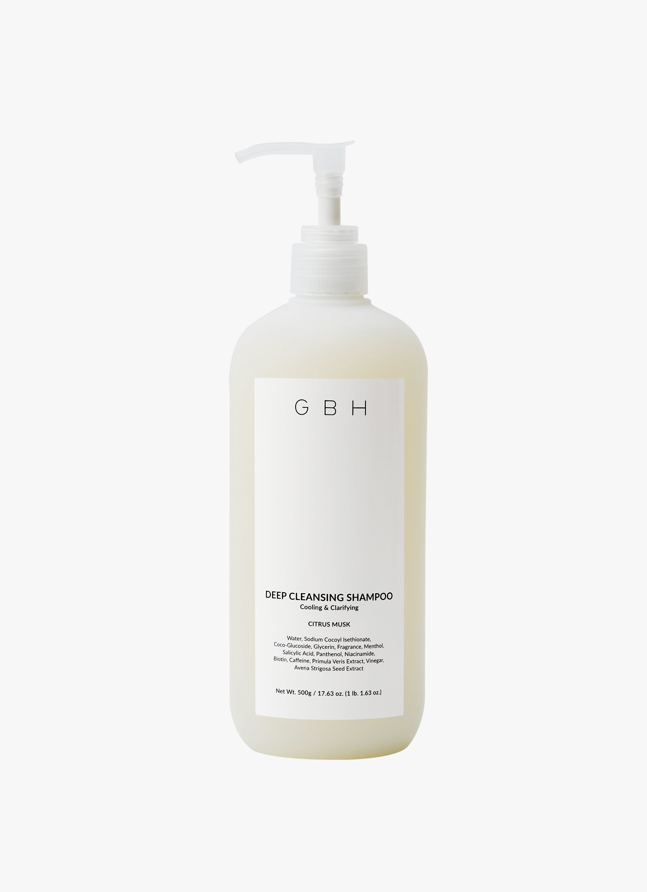 DEEP CLEANSING SHAMPOO｜抜け毛ケアシャンプー｜GBH Japan
